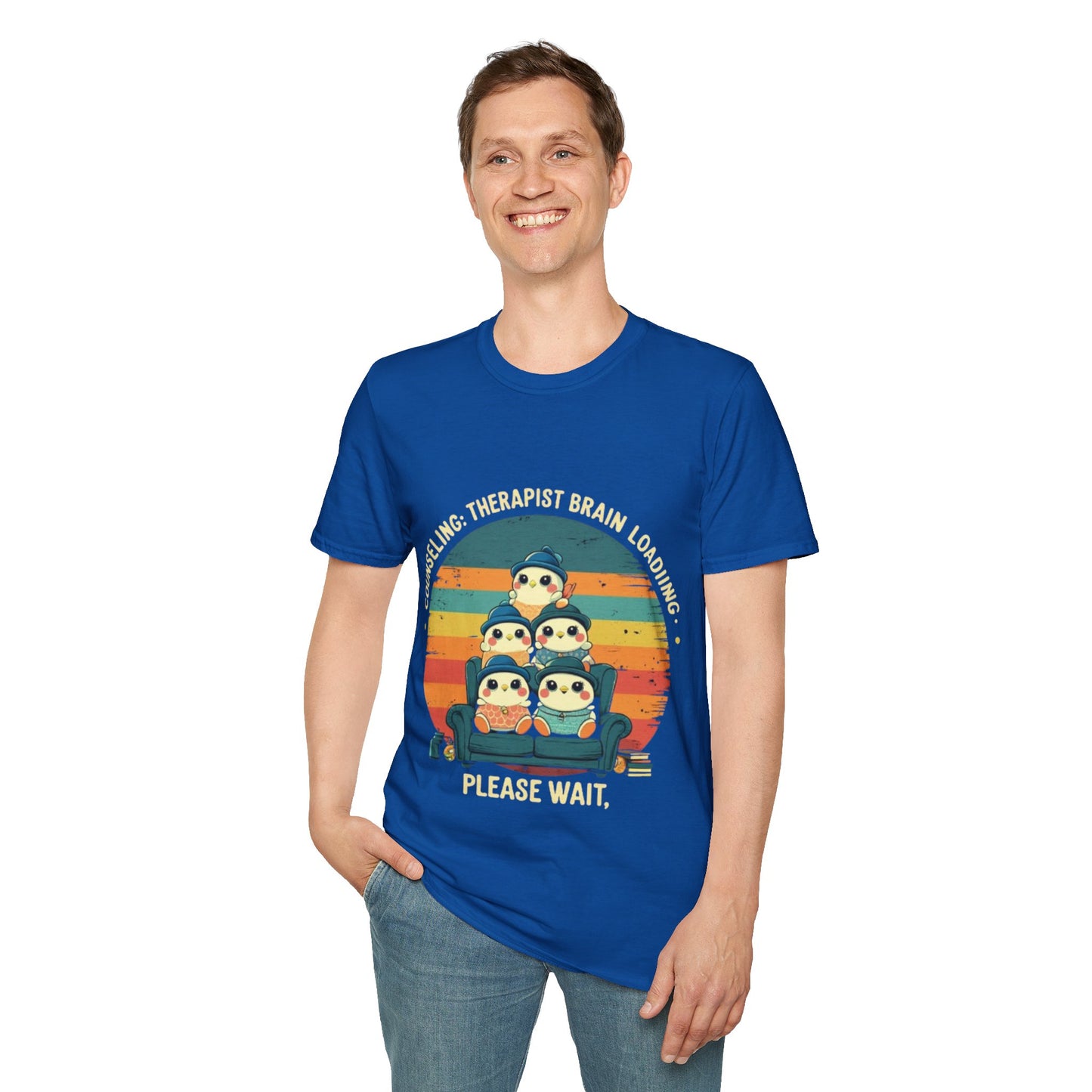 Unisex Tee-Therapist Brain Loading