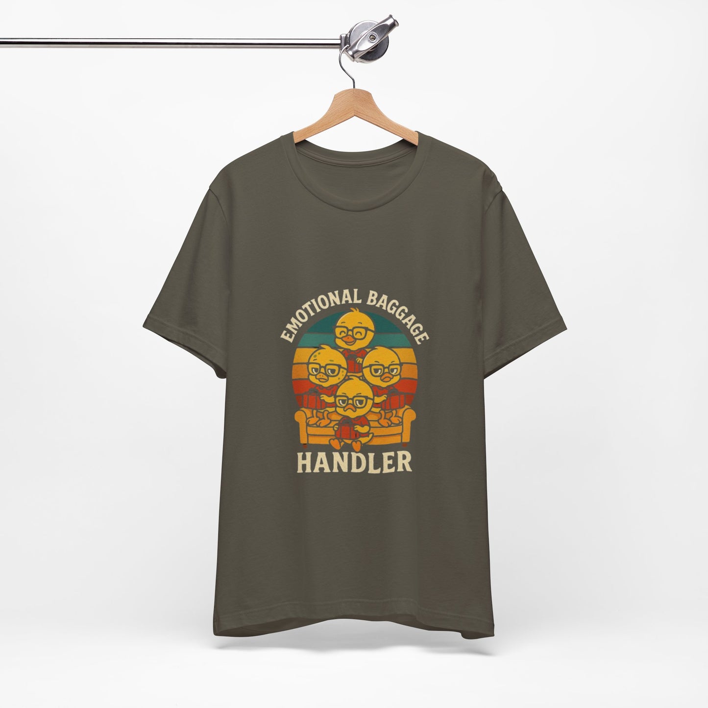 Unisex Jersey Short Sleeve T-Shirt - Emotional Baggage Handler