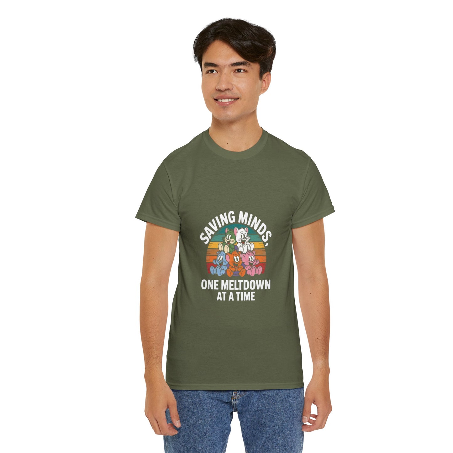 Unisex Heavy Cotton Tee - Saving Minds