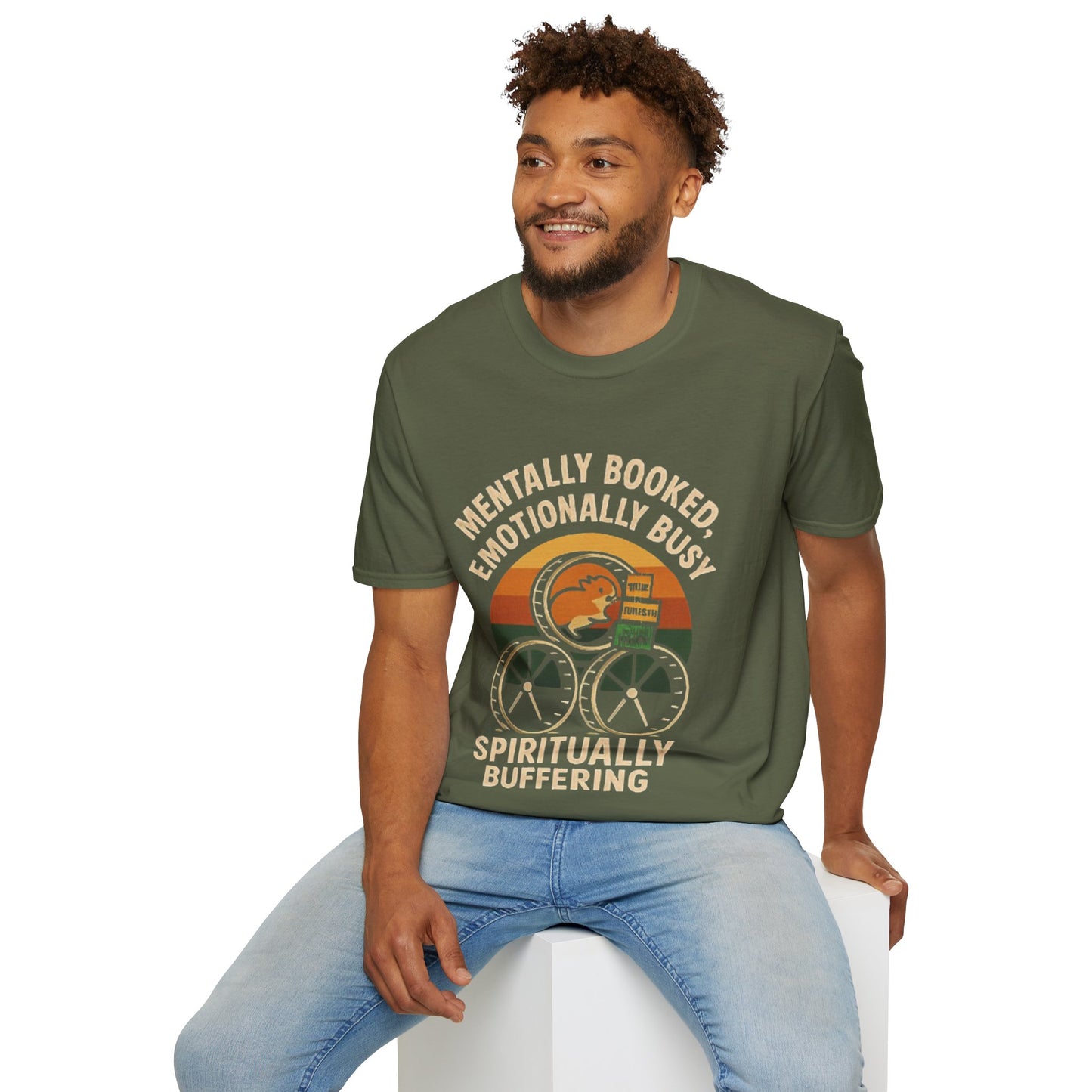 T-Shirt -Mentally Booked