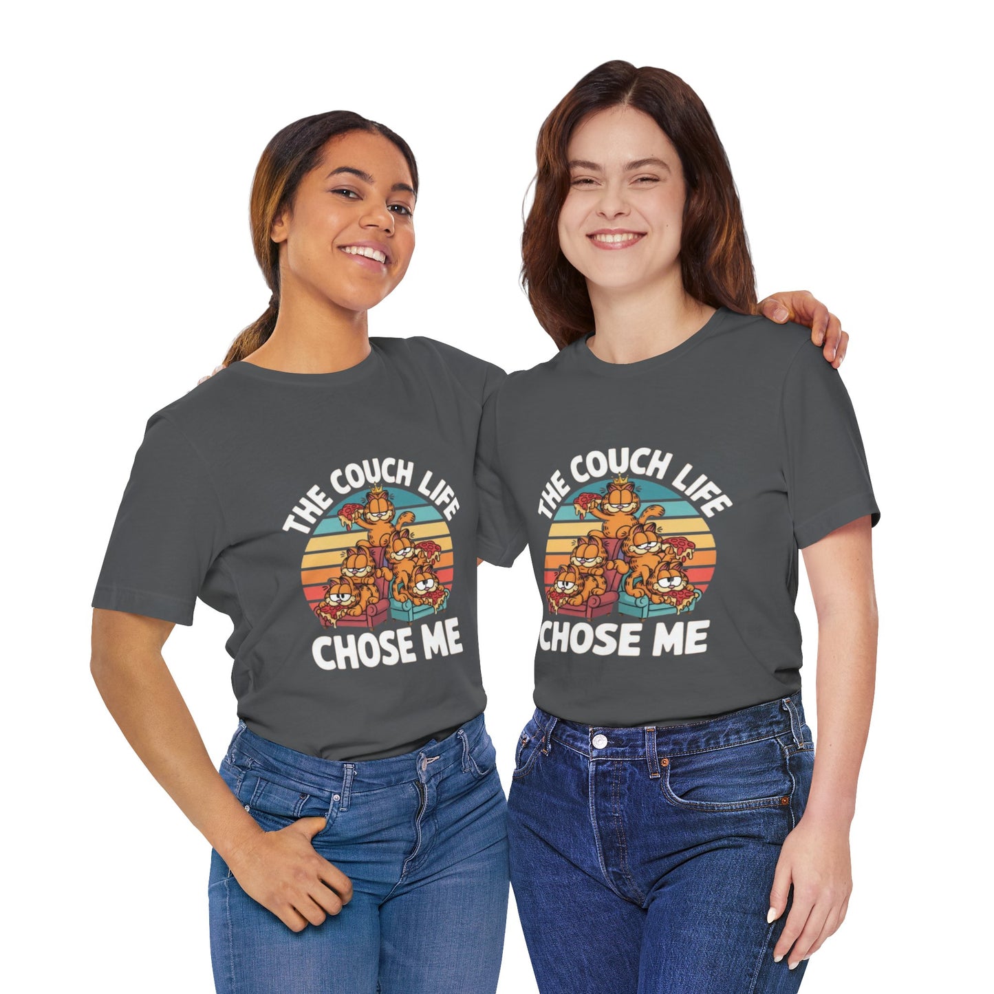 Vintage Unisex Tee - The Couch Life Chose Me