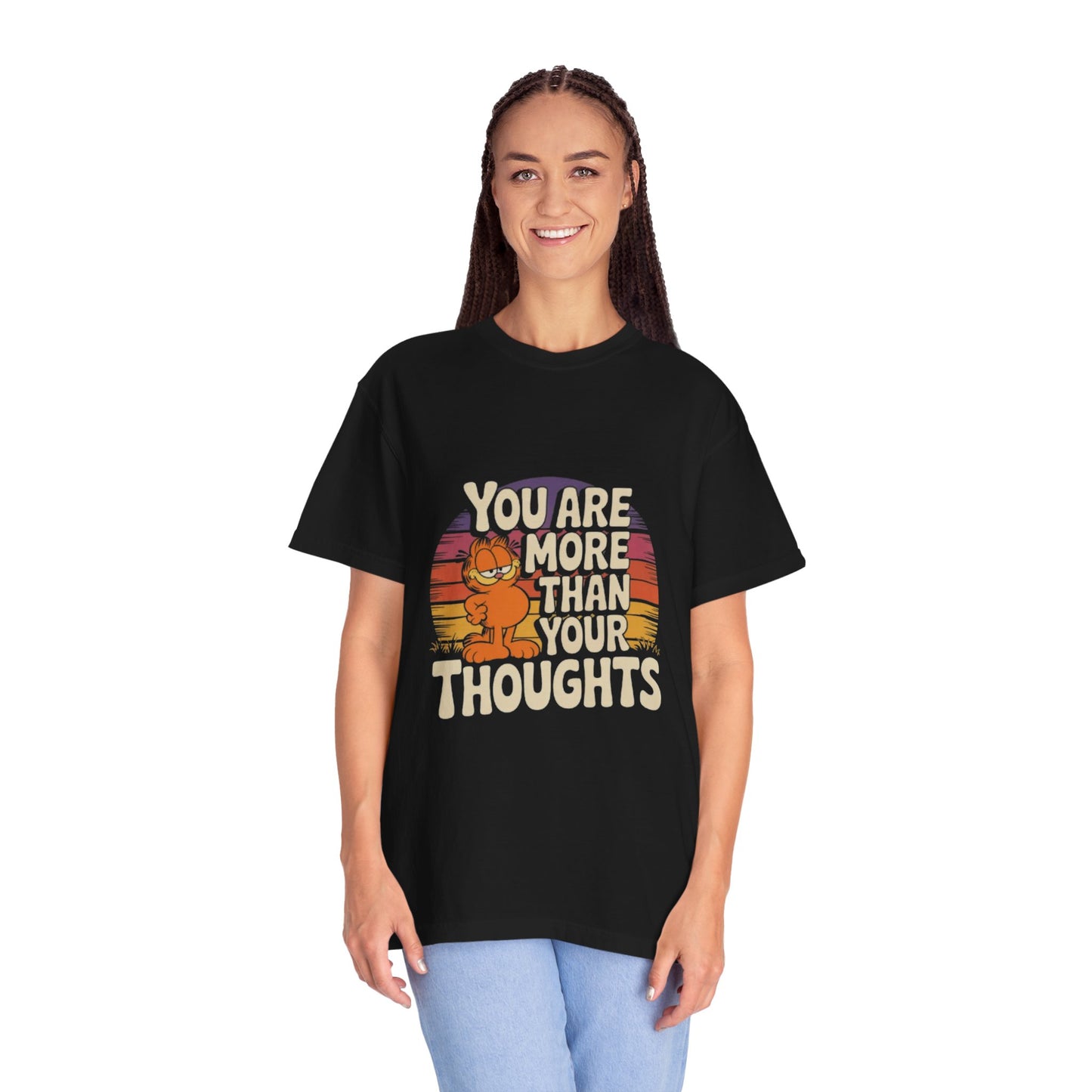 Unisex Garment-Dyed T-Shirt - You Are More Than Your Thoughts