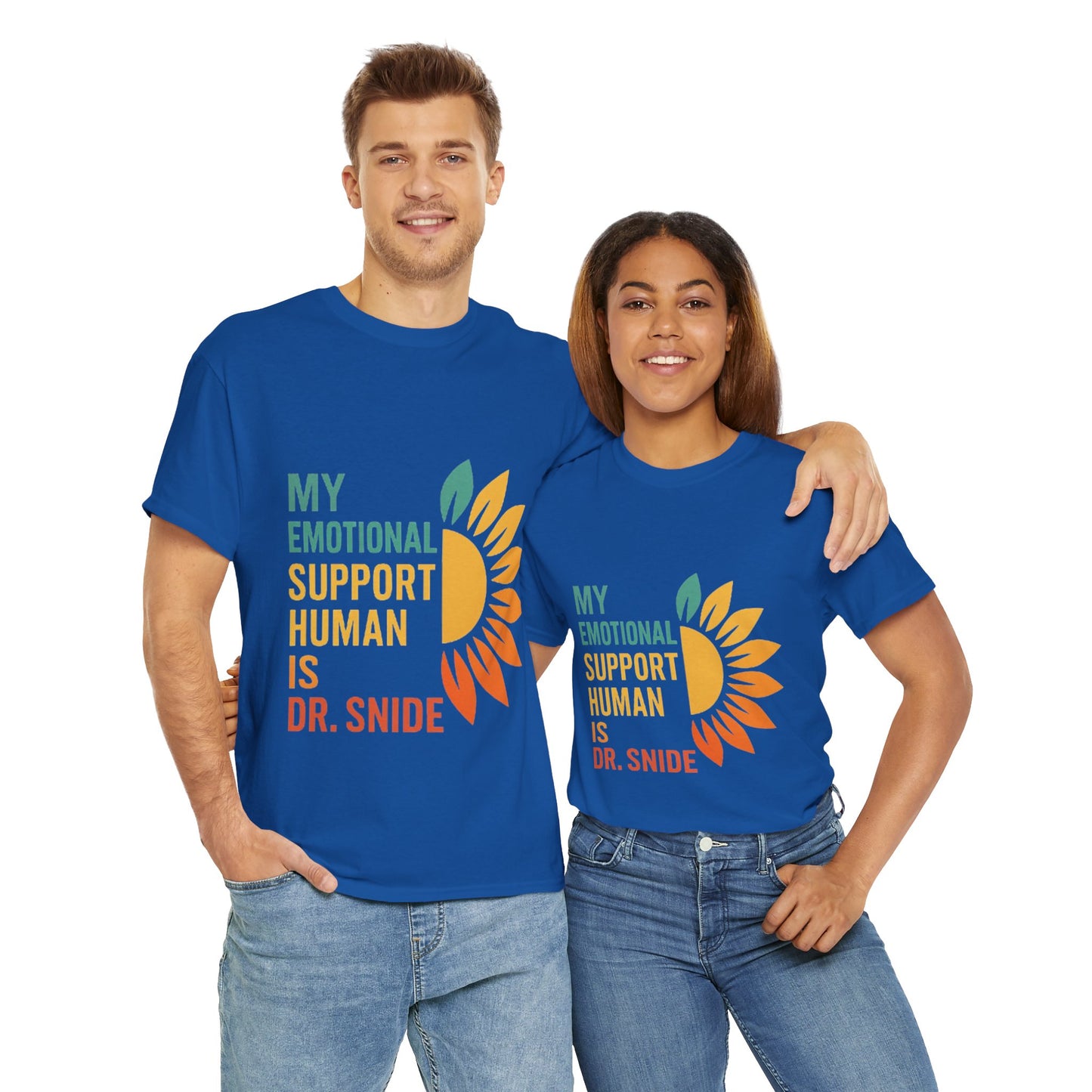 Emotional Support Unisex Tee | Heavy Cotton T-Shirt
