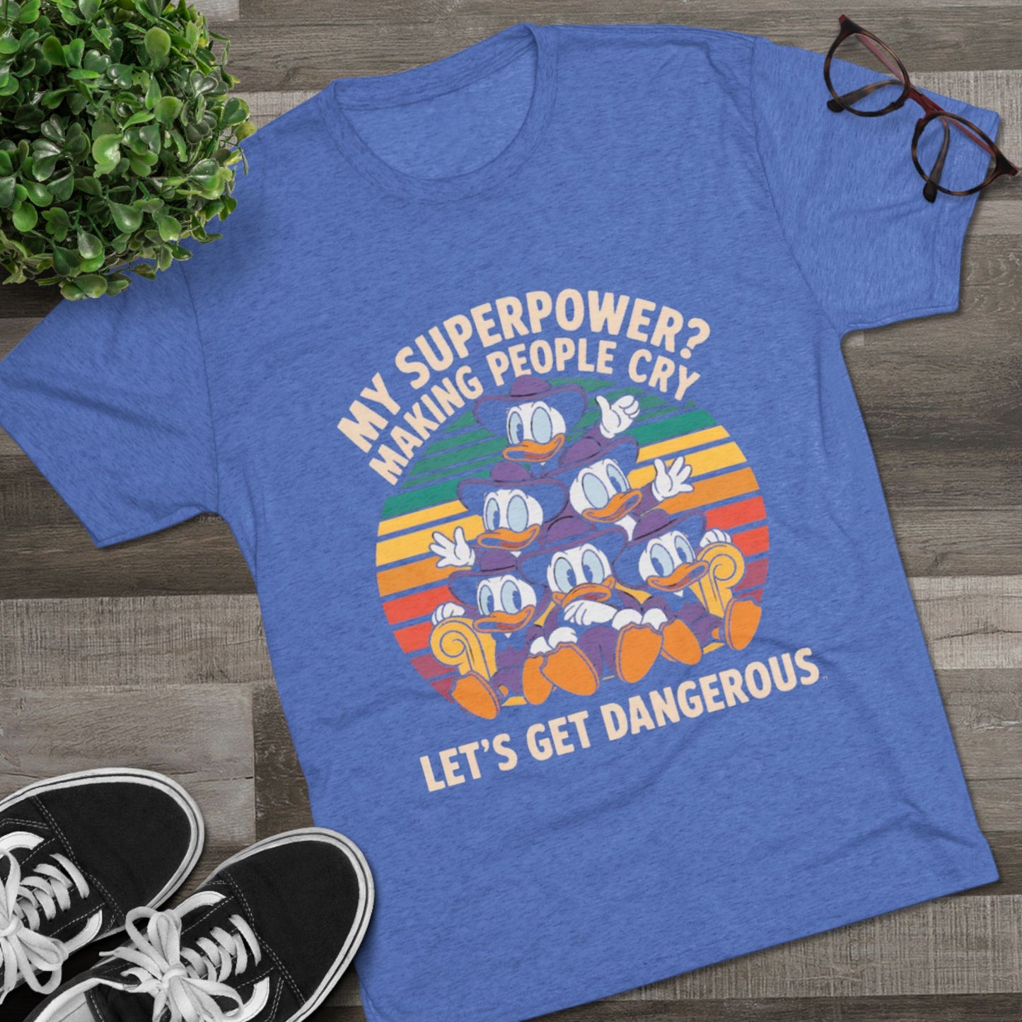 Superpower Tee - Let's Get Dangerous