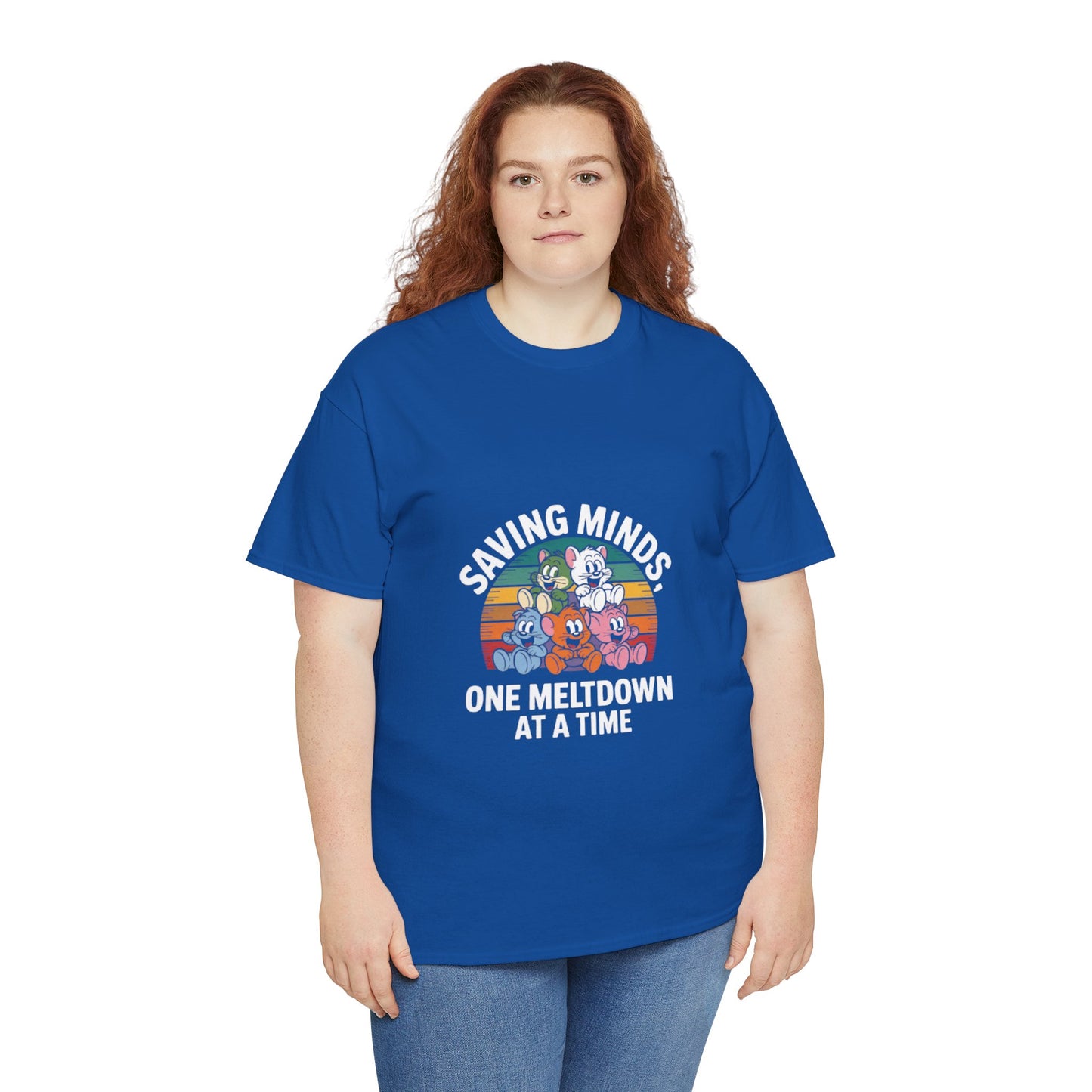 Unisex Heavy Cotton Tee - Saving Minds