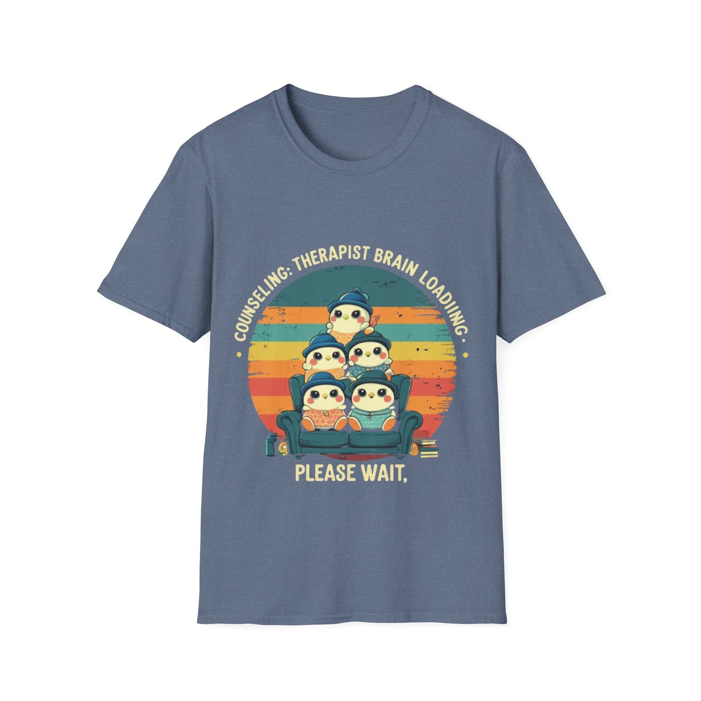 Unisex Tee-Therapist Brain Loading