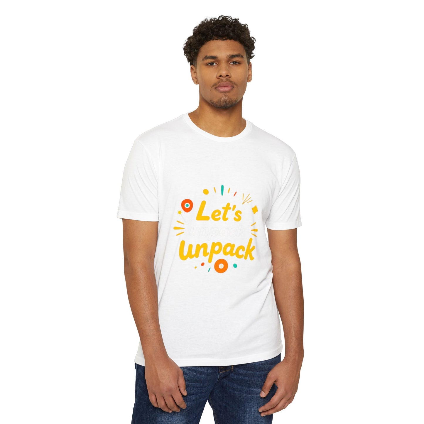 Graphic Tee Unisex T-Shirt - Let's Unpack Design