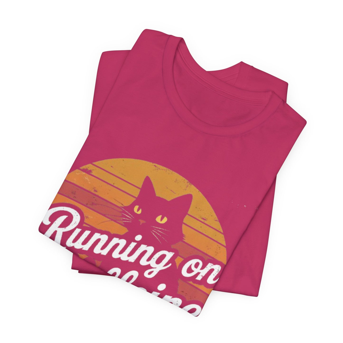 Unisex Tee -Running on Caffeine and Breakthroughs