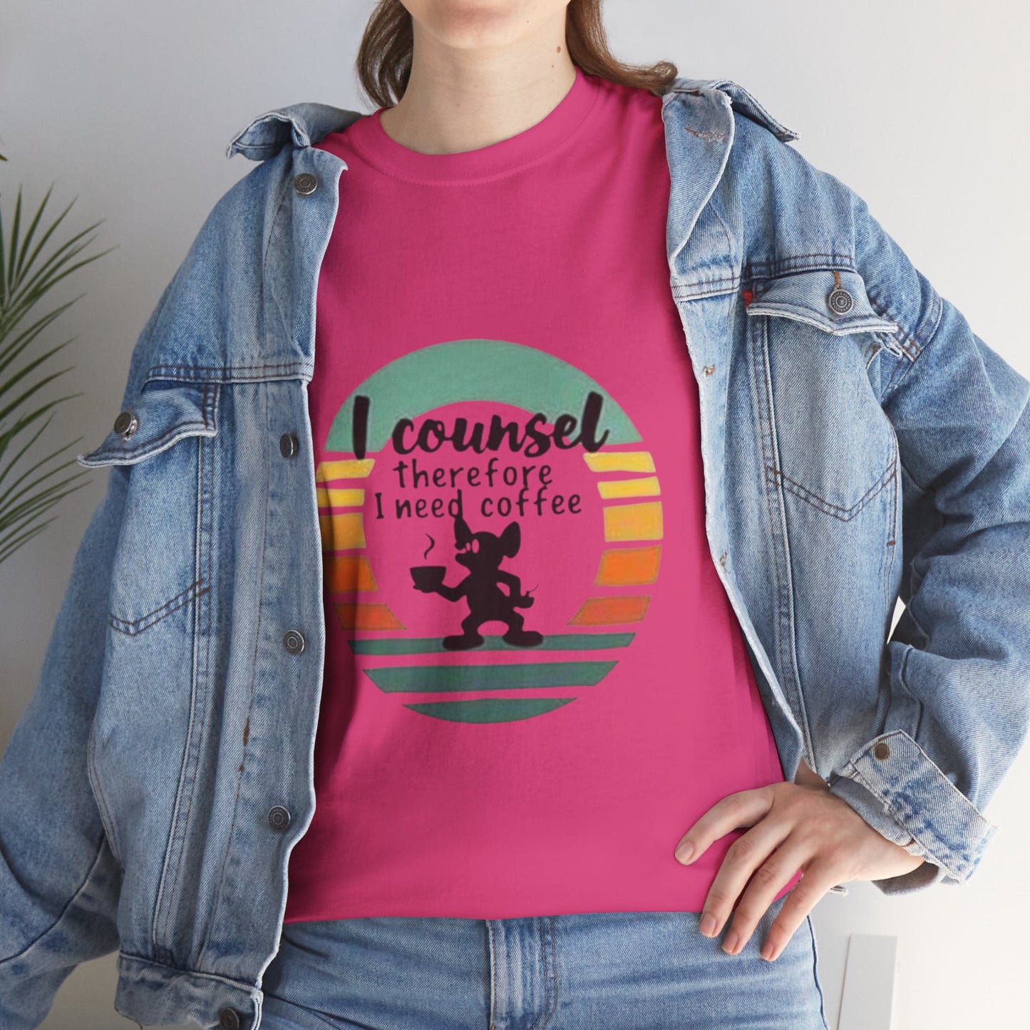 Unisex Heavy Cotton-Counselor Tee