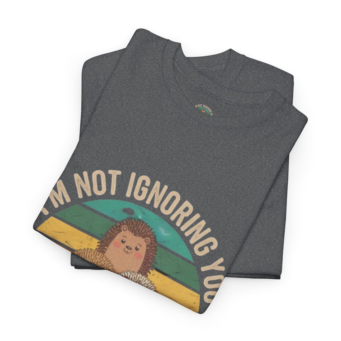 Funny Psychology Unisex Tee - 'I'm Not Ignoring You, I'm Processing'