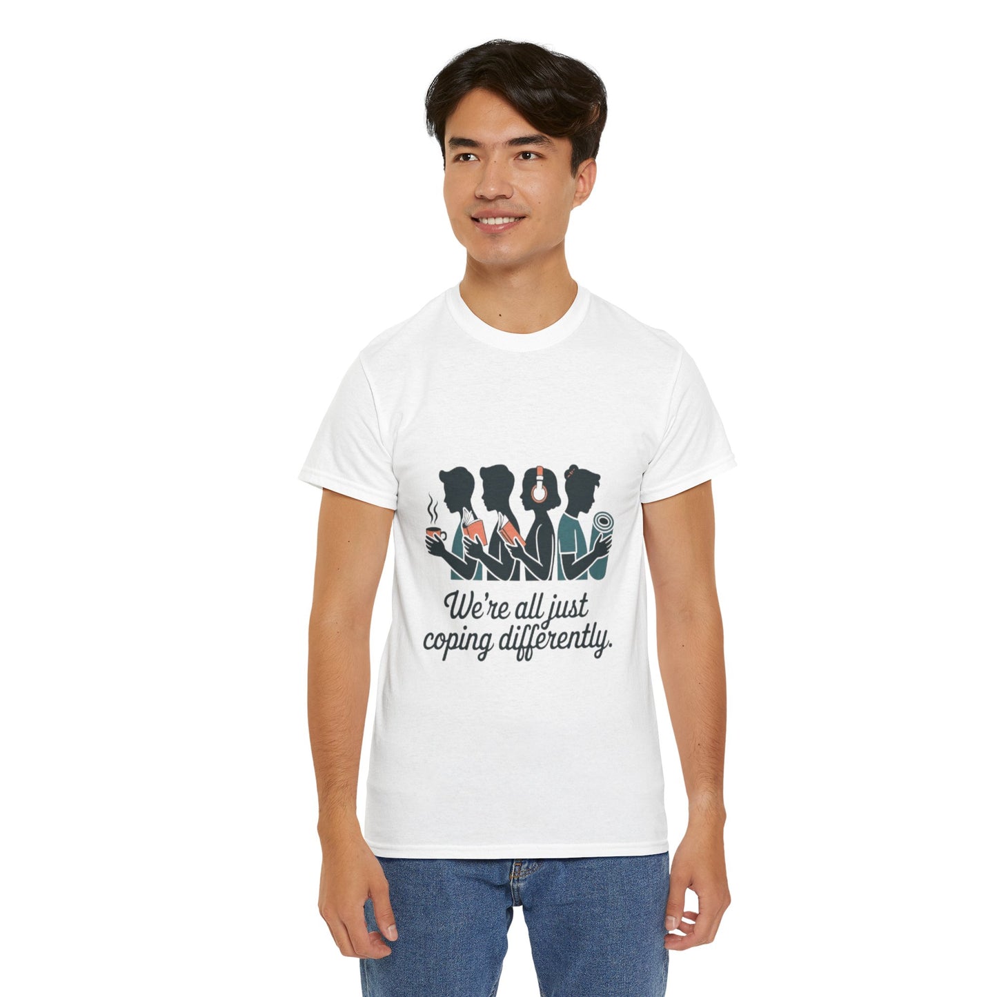 Coping Together Unisex Tee - Mental Health Awareness Apparel