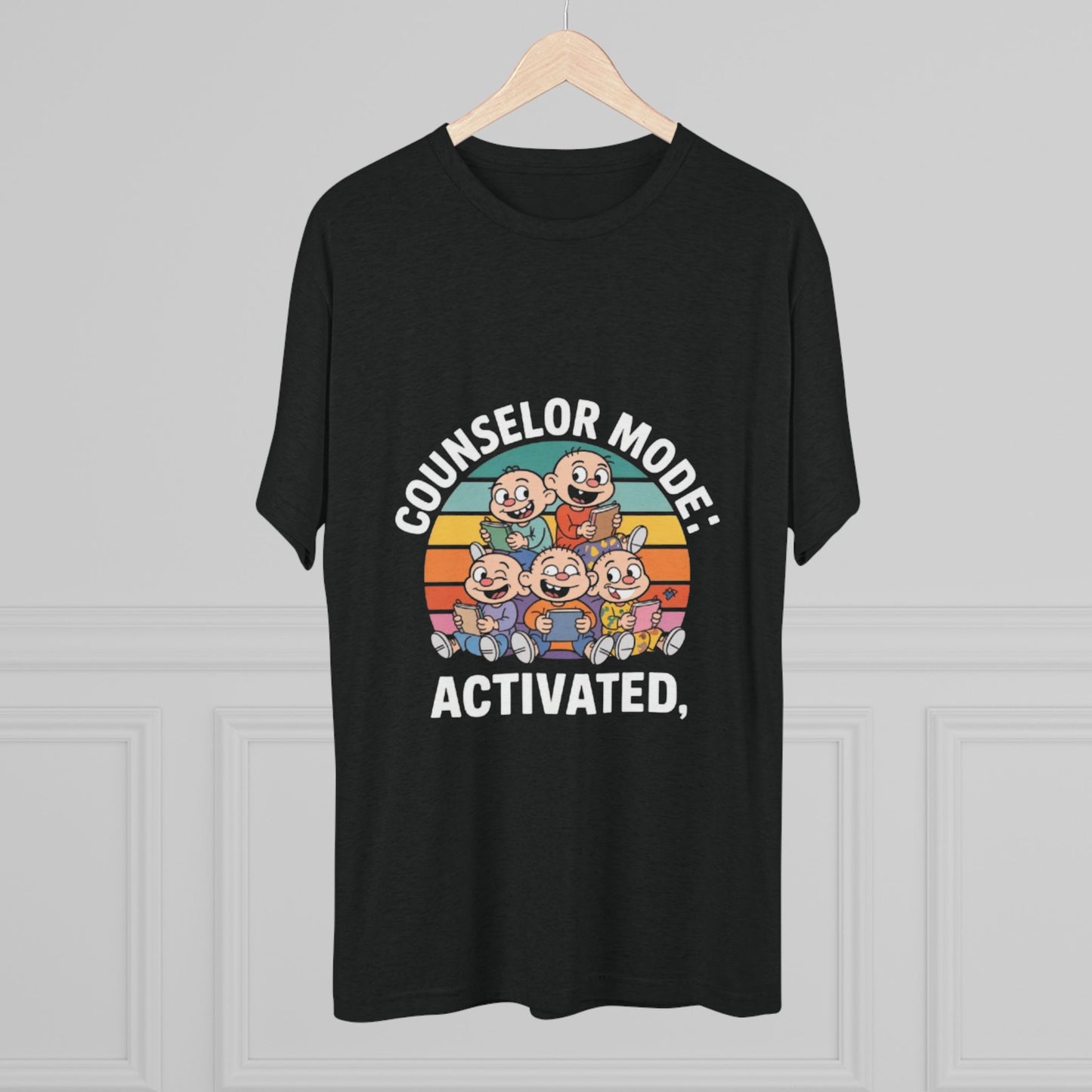 Unisex Tri-Blend Tee -Counselor Mode Activated