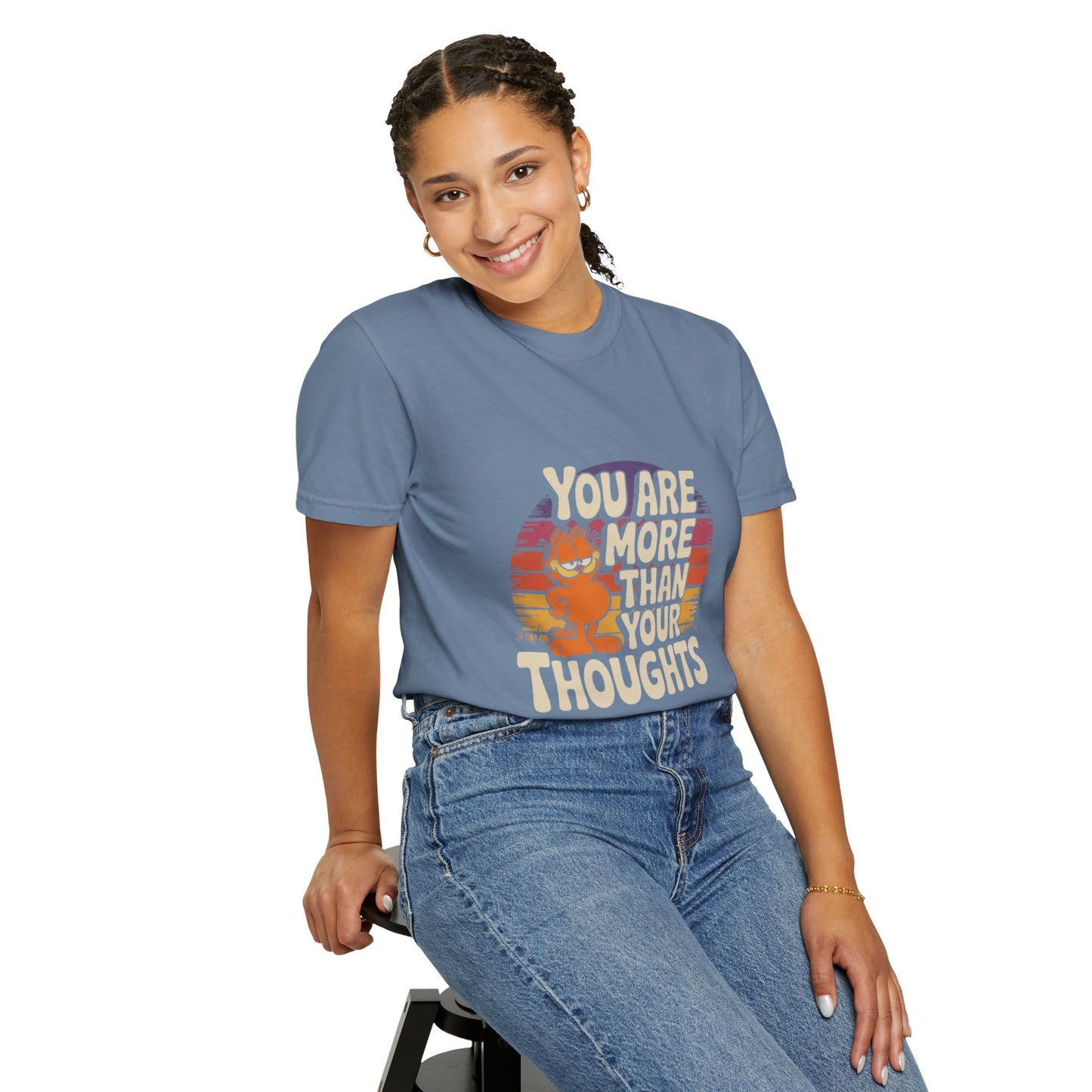 Unisex Garment-Dyed T-Shirt - You Are More Than Your Thoughts