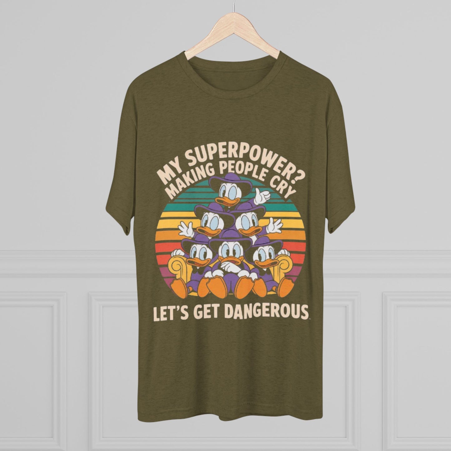 Superpower Tee - Let's Get Dangerous