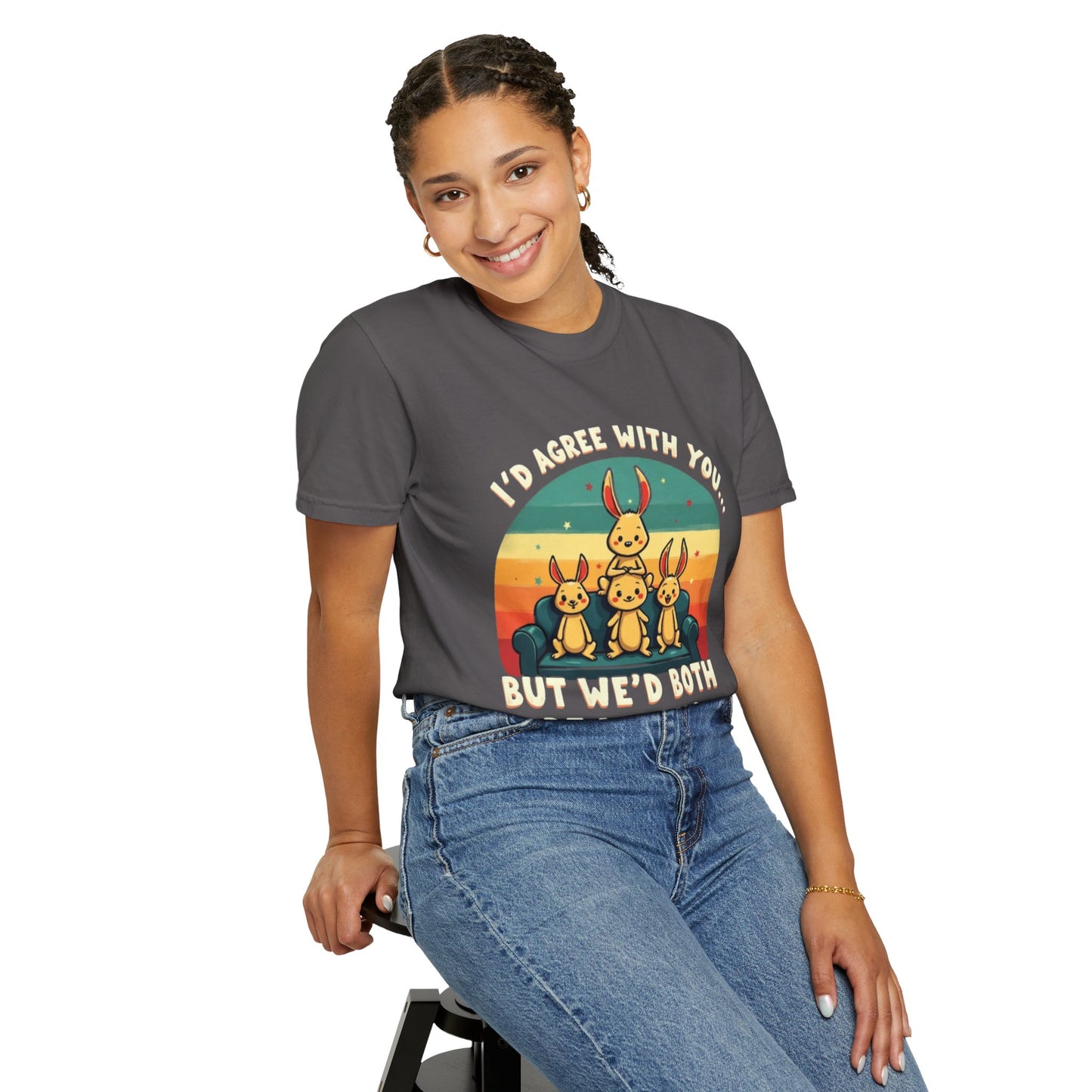 Whimsical Graphic T-shirt - Fun Casual Wear