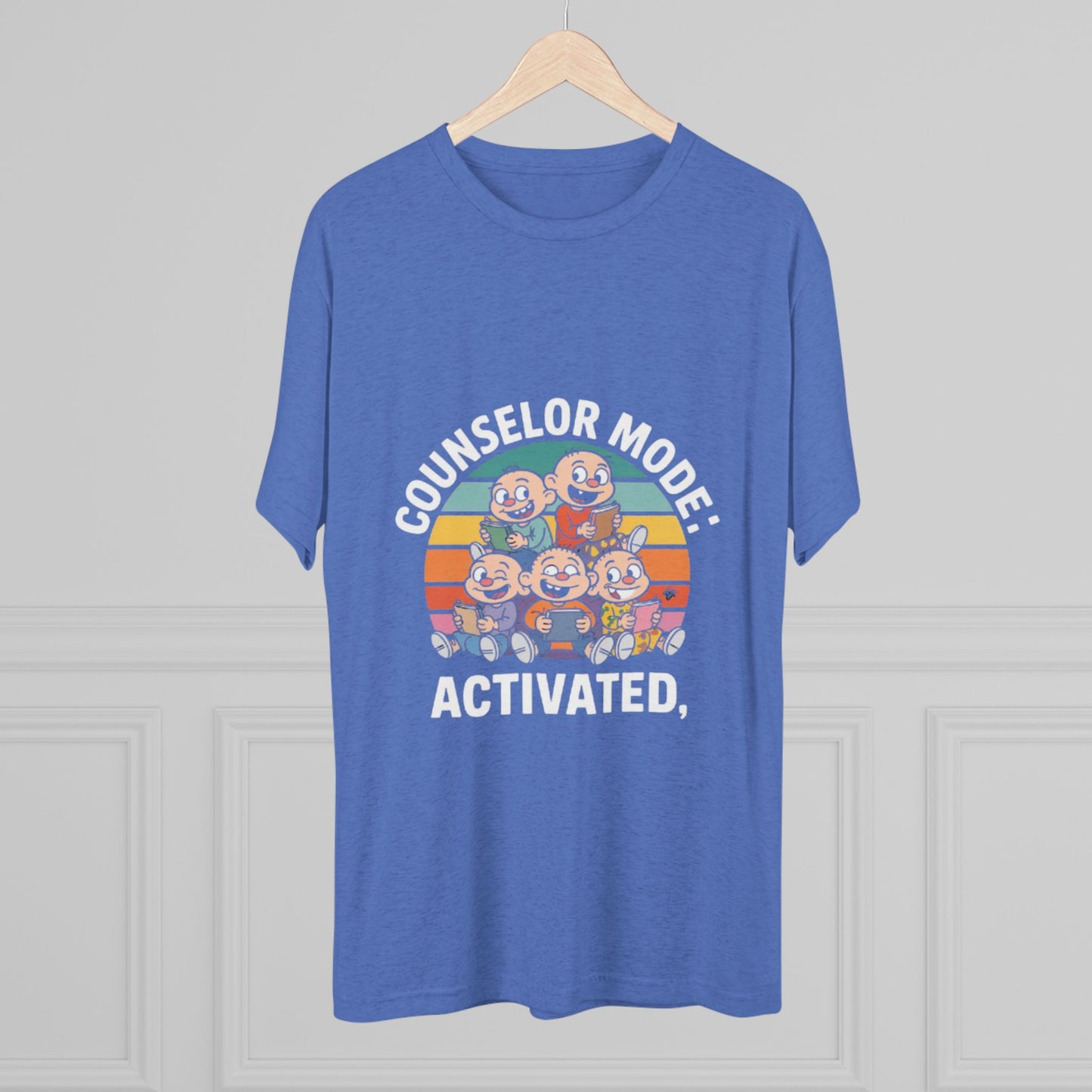 Unisex Tri-Blend Tee -Counselor Mode Activated