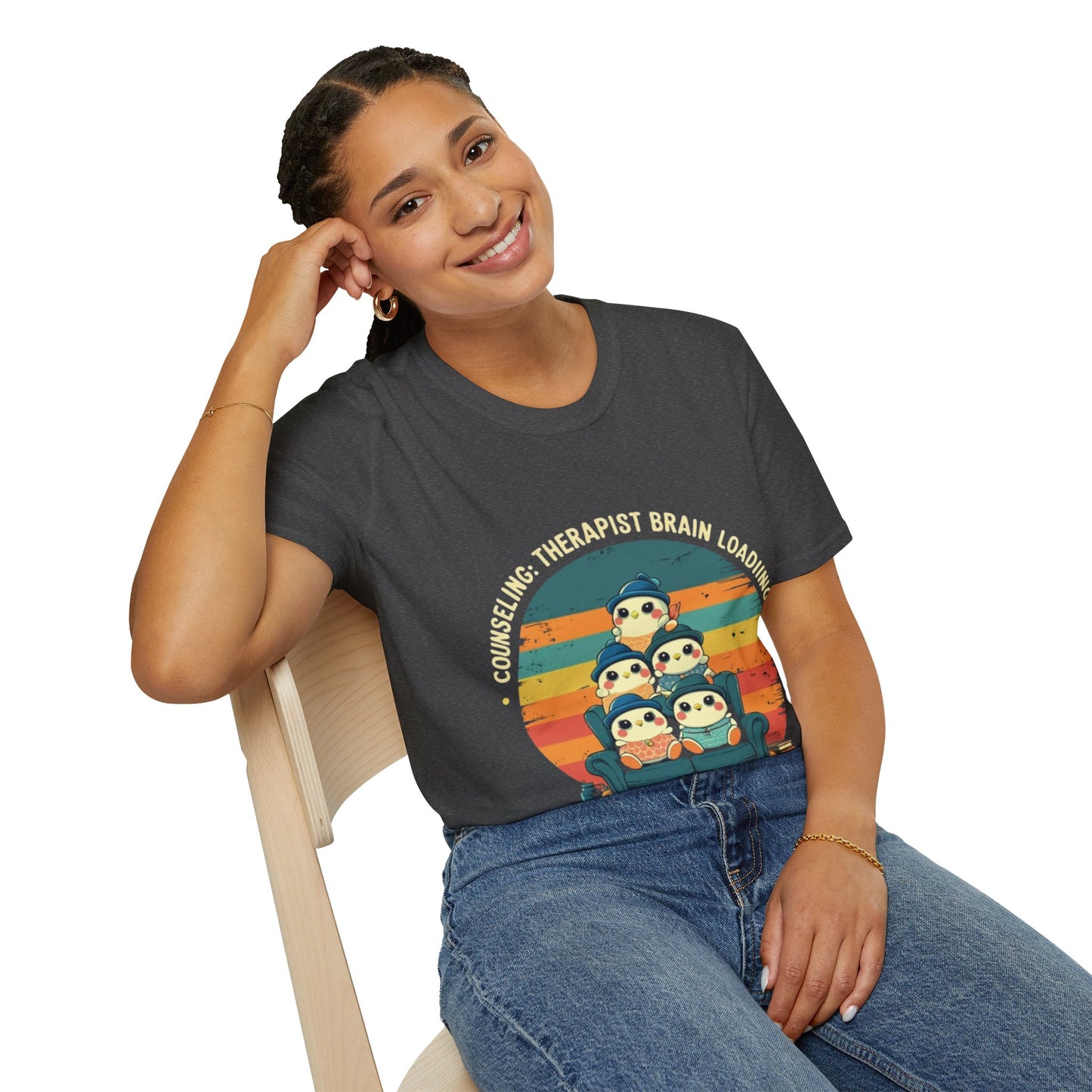 Unisex Tee-Therapist Brain Loading