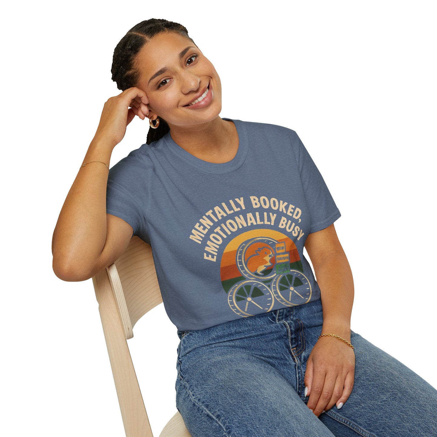 T-Shirt -Mentally Booked