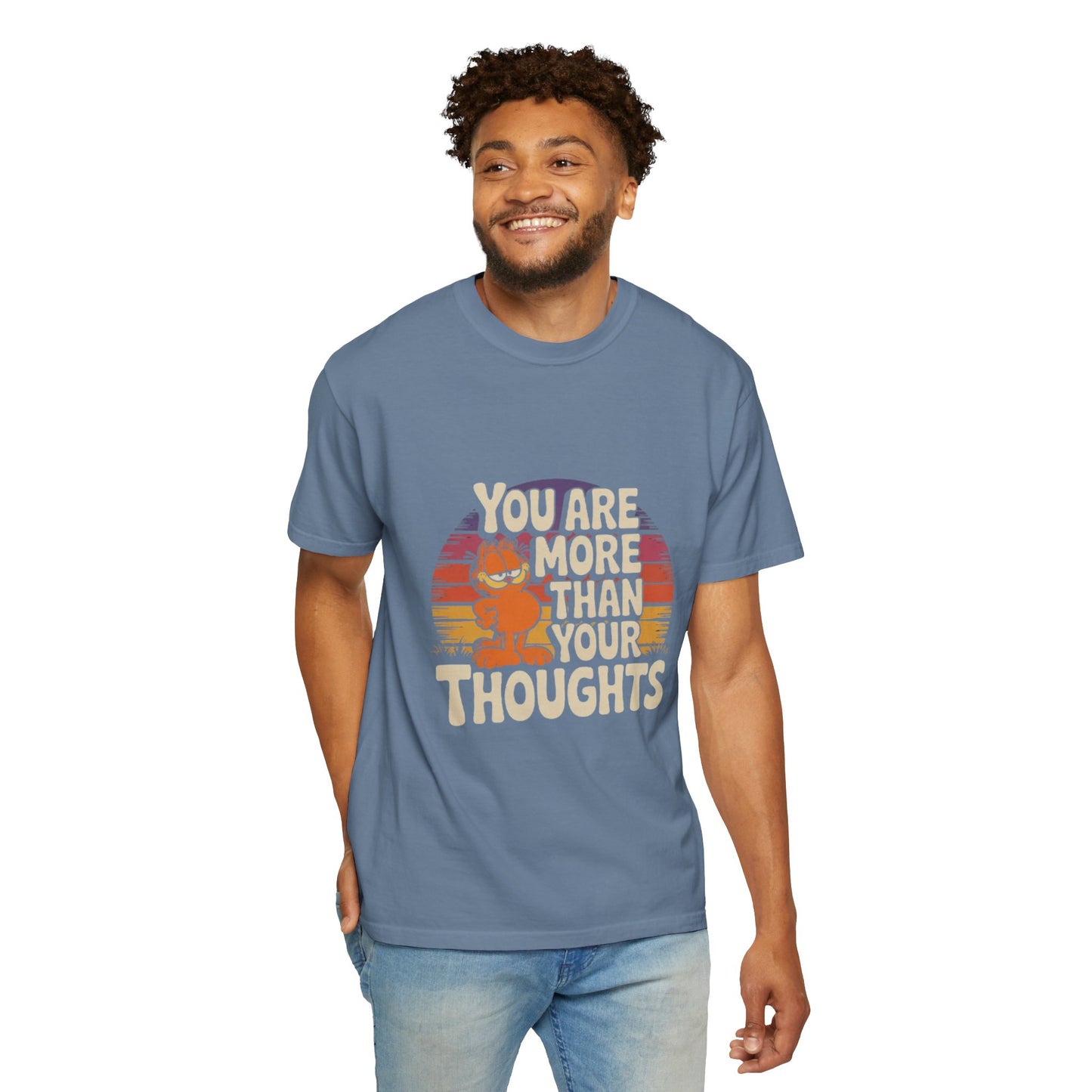 Unisex Garment-Dyed T-Shirt - You Are More Than Your Thoughts