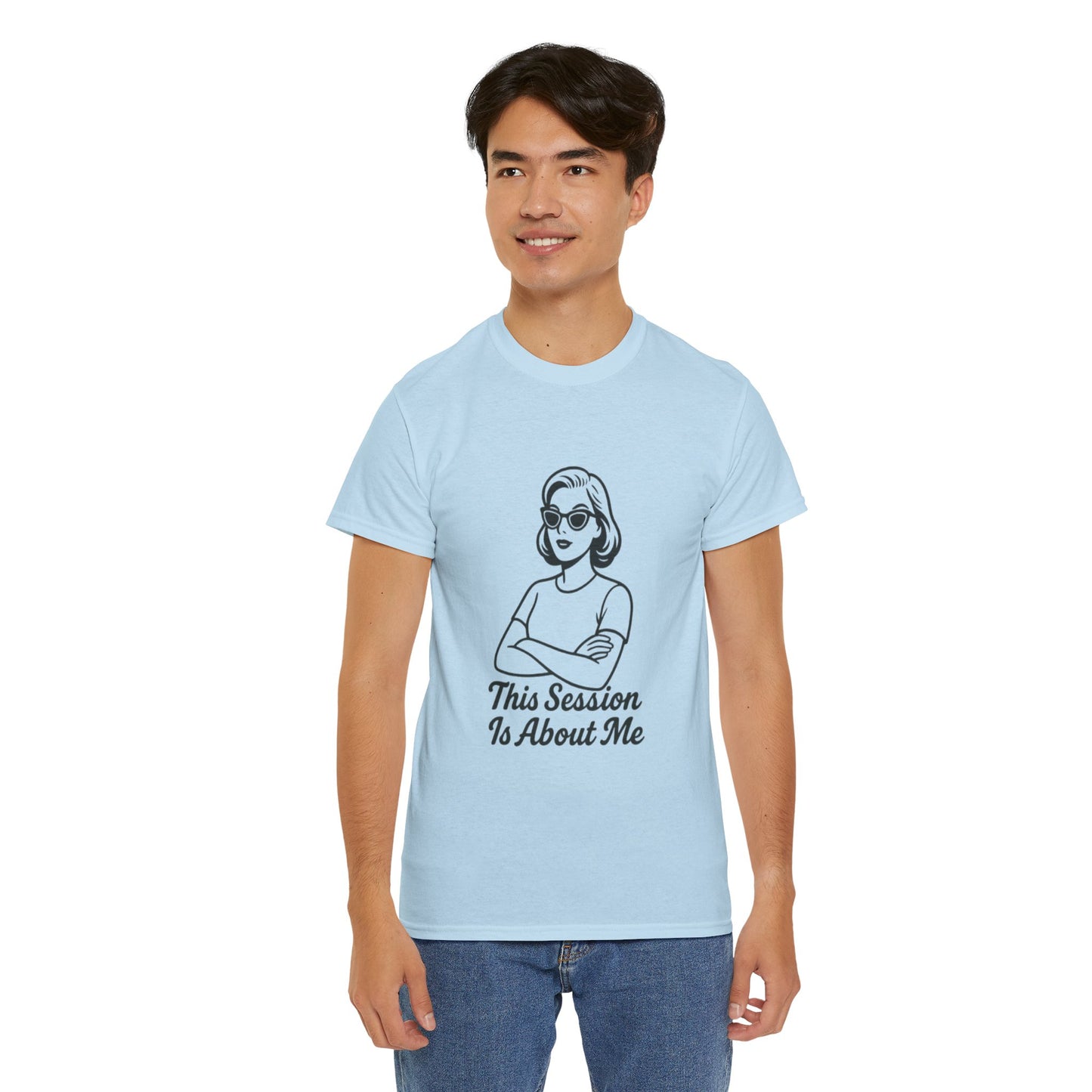 Empowered Statement Tee - This Session Is About Me