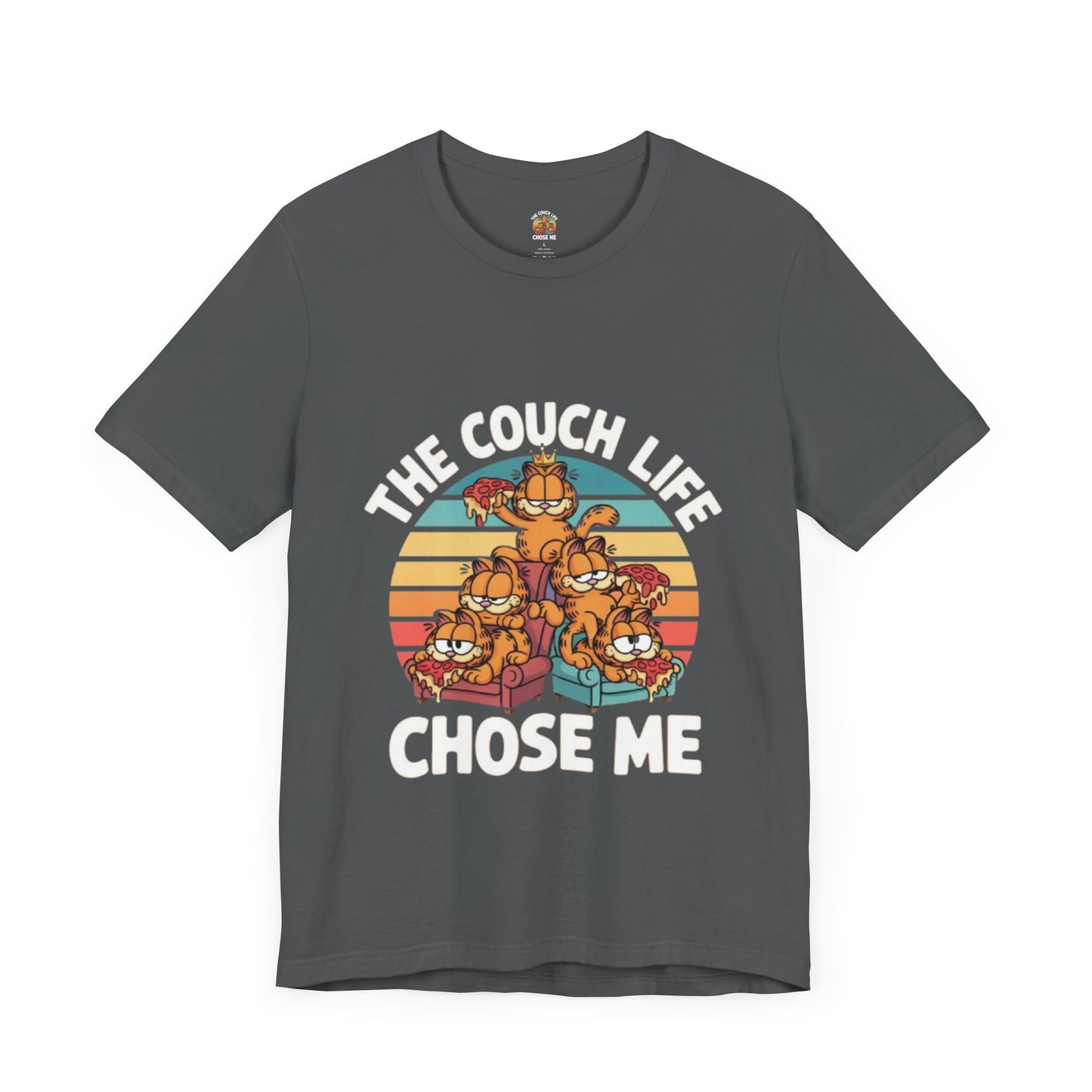 Vintage Unisex Tee - The Couch Life Chose Me