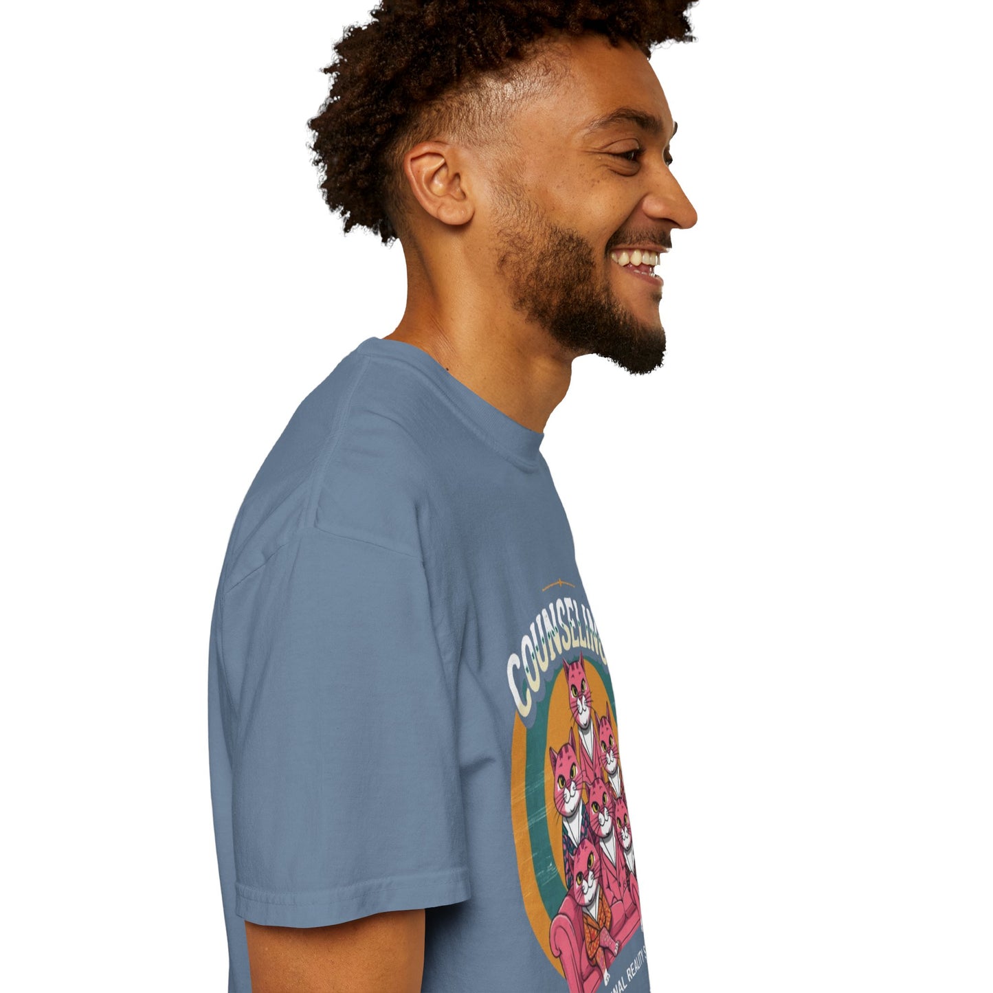 Unisex Garment-Dyed T-Shirt -Counseling Cats