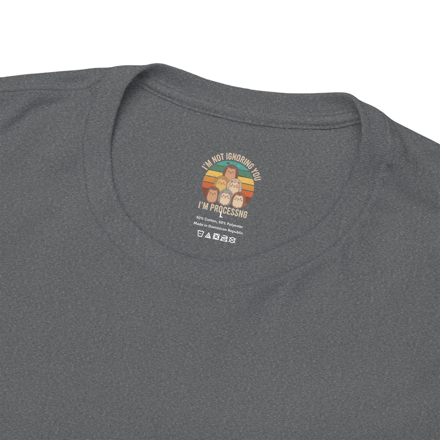 Funny Psychology Unisex Tee - 'I'm Not Ignoring You, I'm Processing'