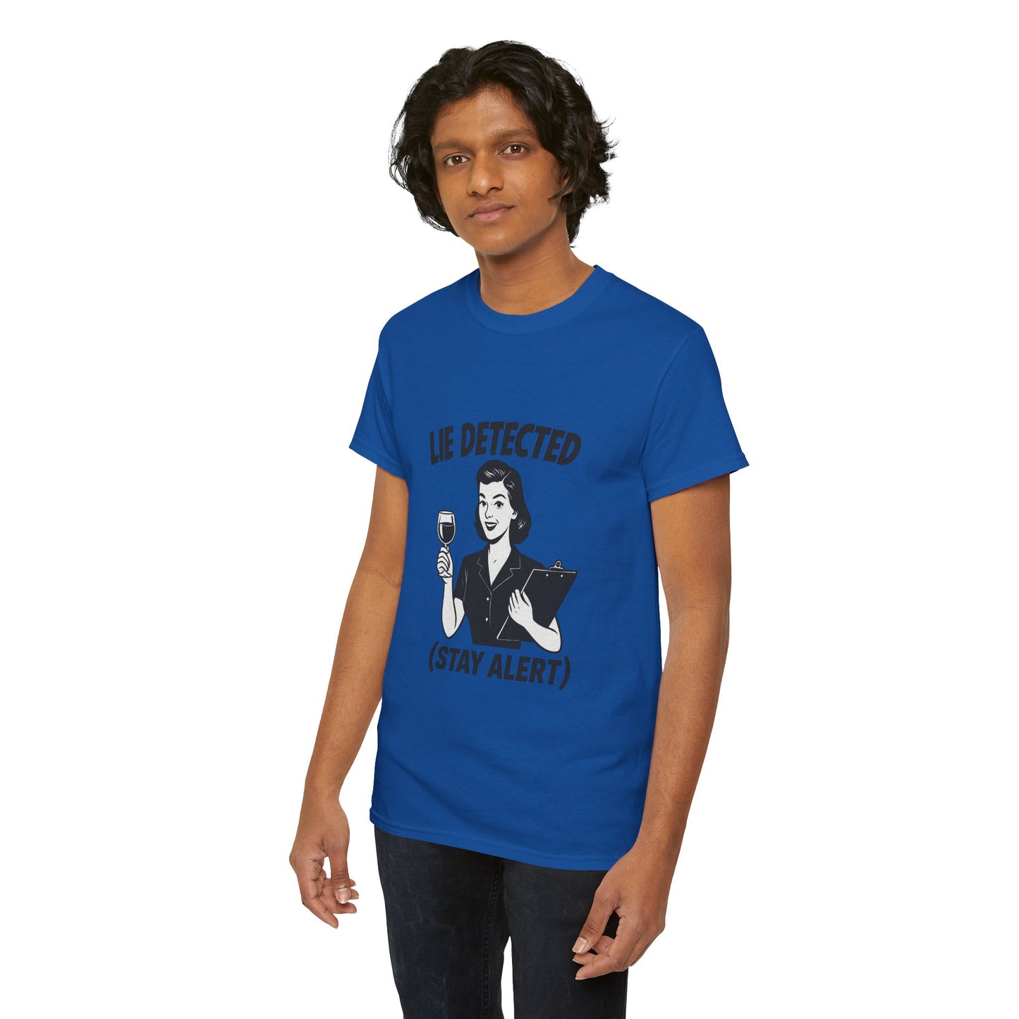 Funny Lie Detected Unisex Tee