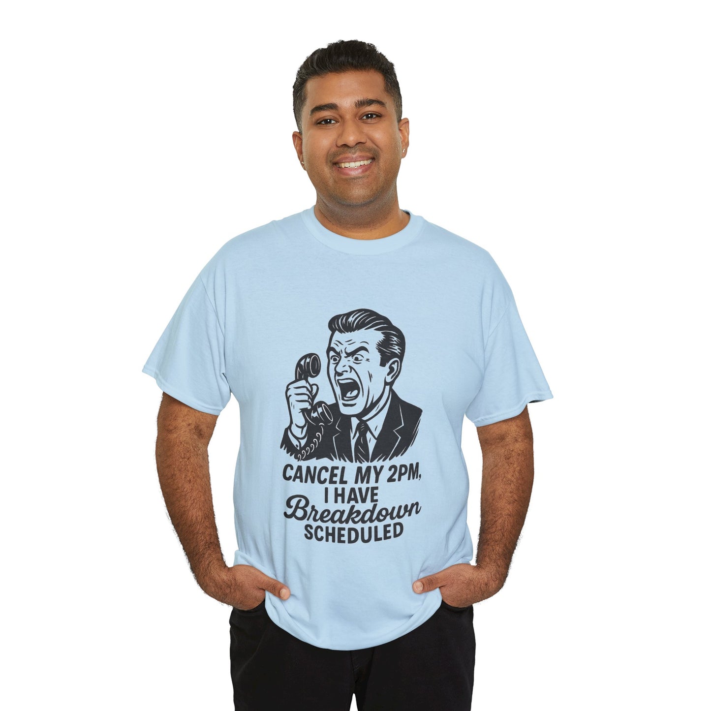 Humorous Unisex Cotton Tee – Perfect Gift for Stress Relief