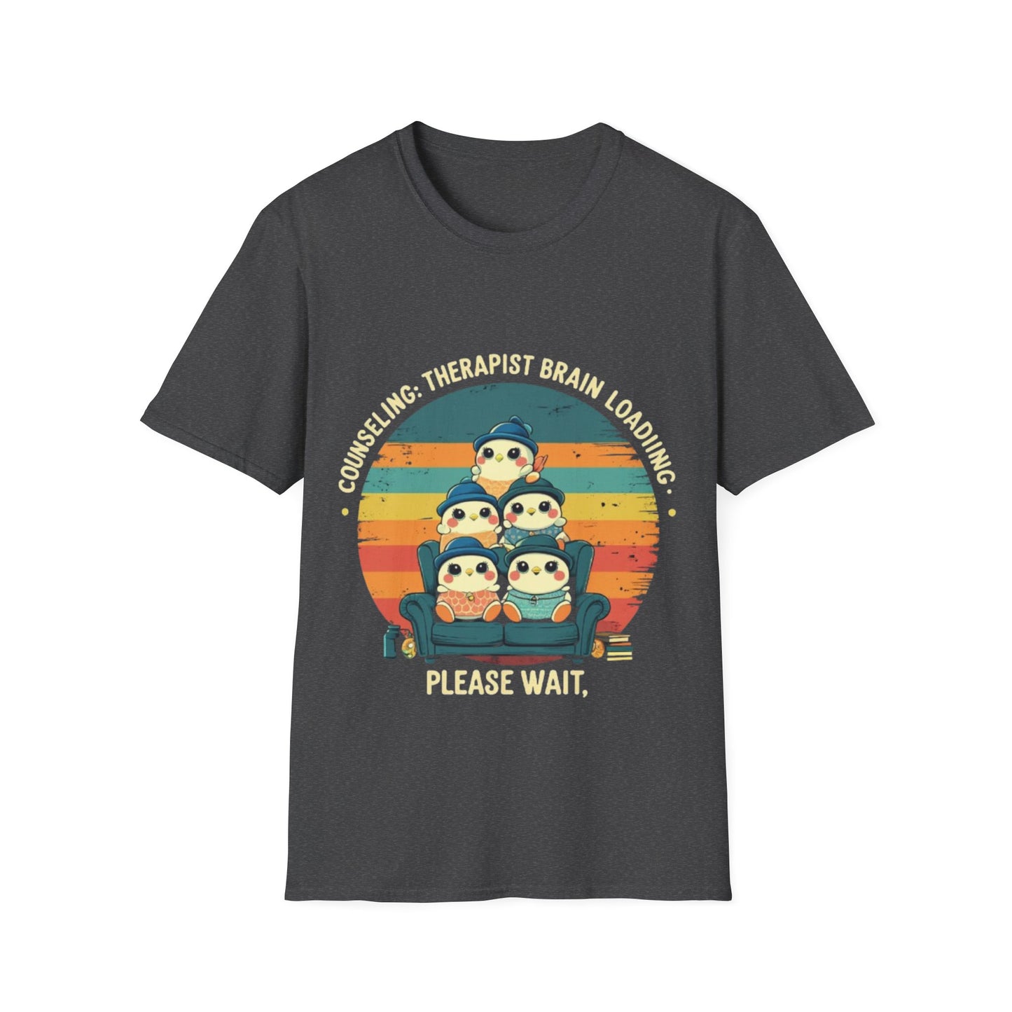 Unisex Tee-Therapist Brain Loading