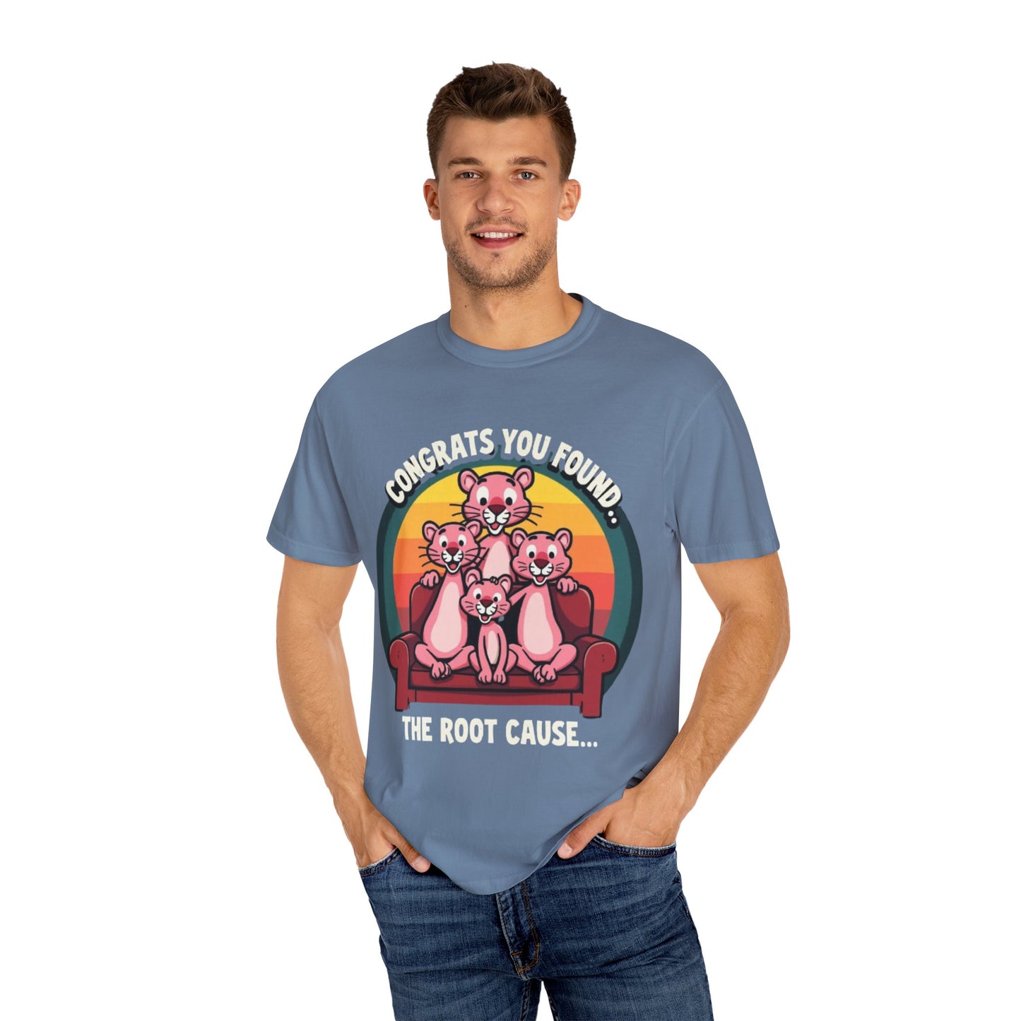 Unisex Garment-Dyed T-Shirt - Root Cause