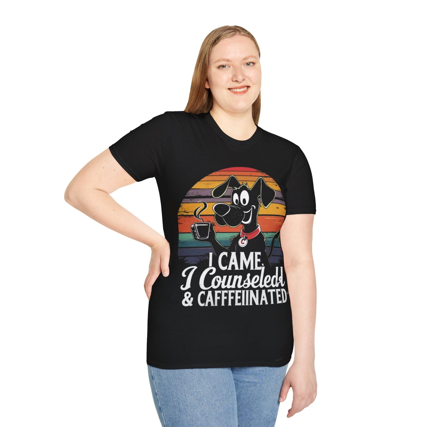 Fun Counselor T-Shirt -I Came I Counseled