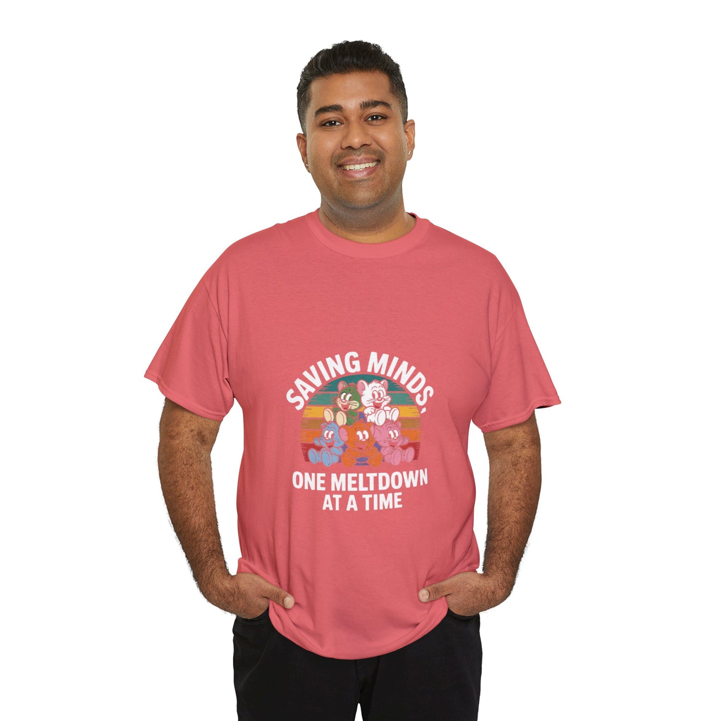 Unisex Heavy Cotton Tee - Saving Minds