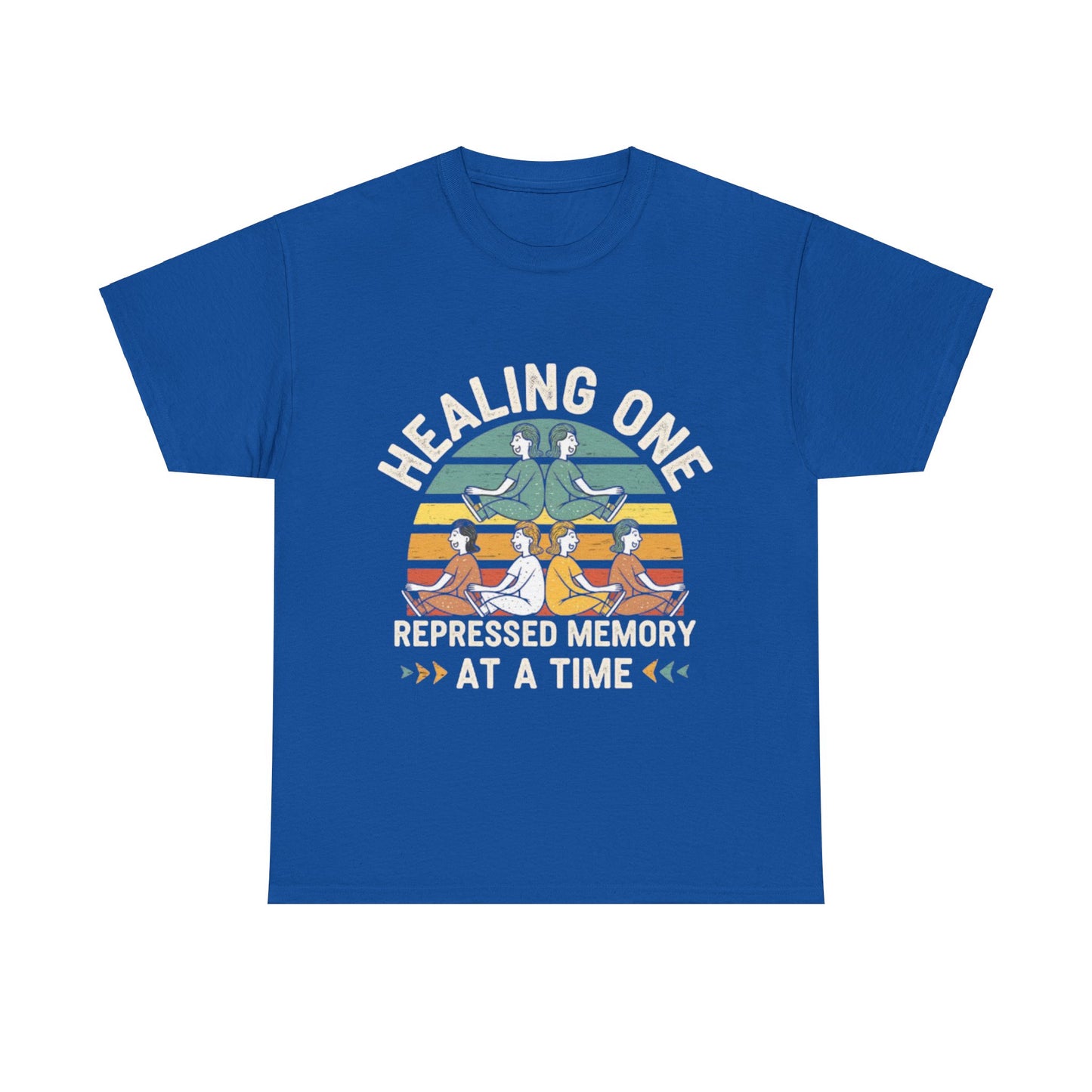 Unisex Heavy Cotton Tee -Healing repressed memories one at a time