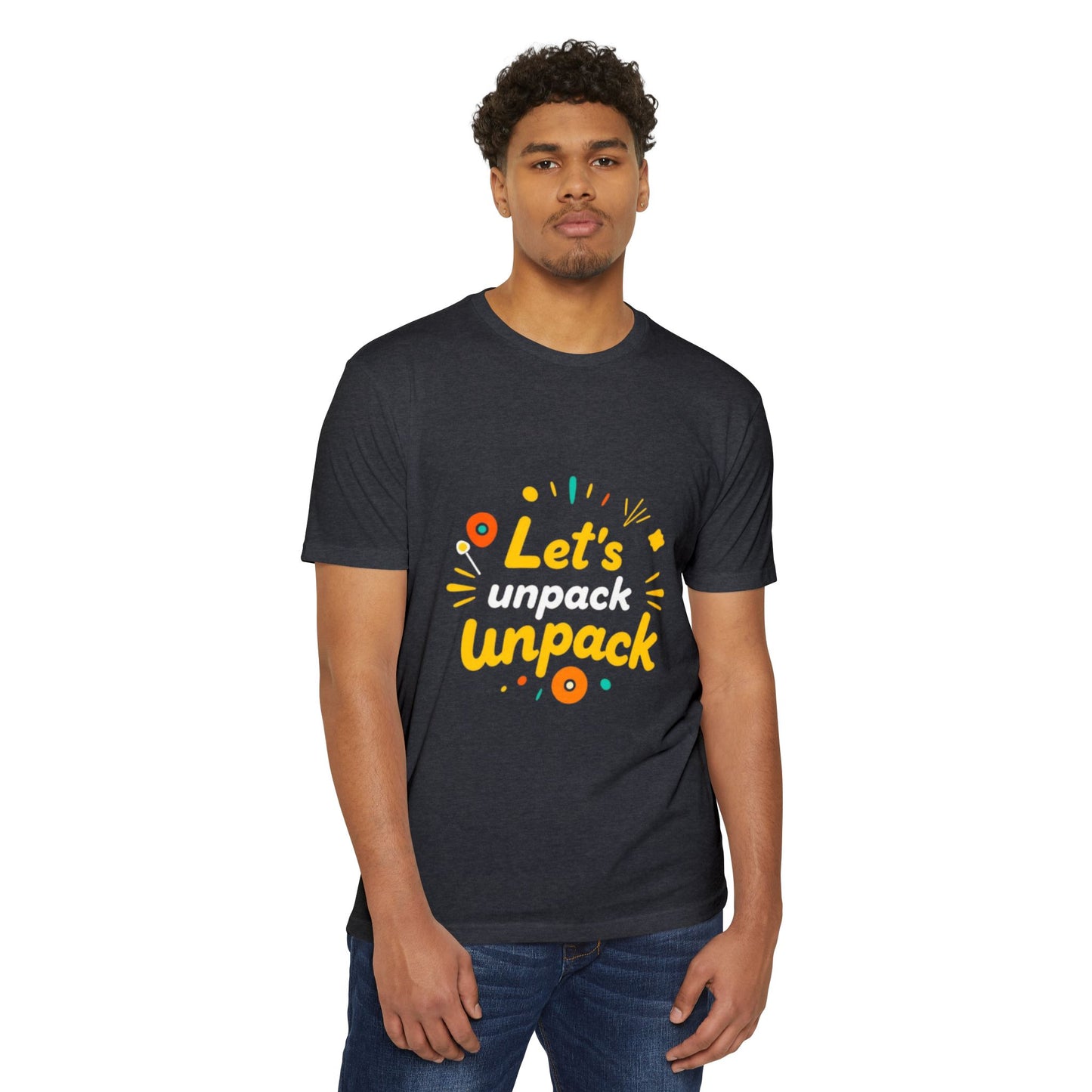 Graphic Tee Unisex T-Shirt - Let's Unpack Design