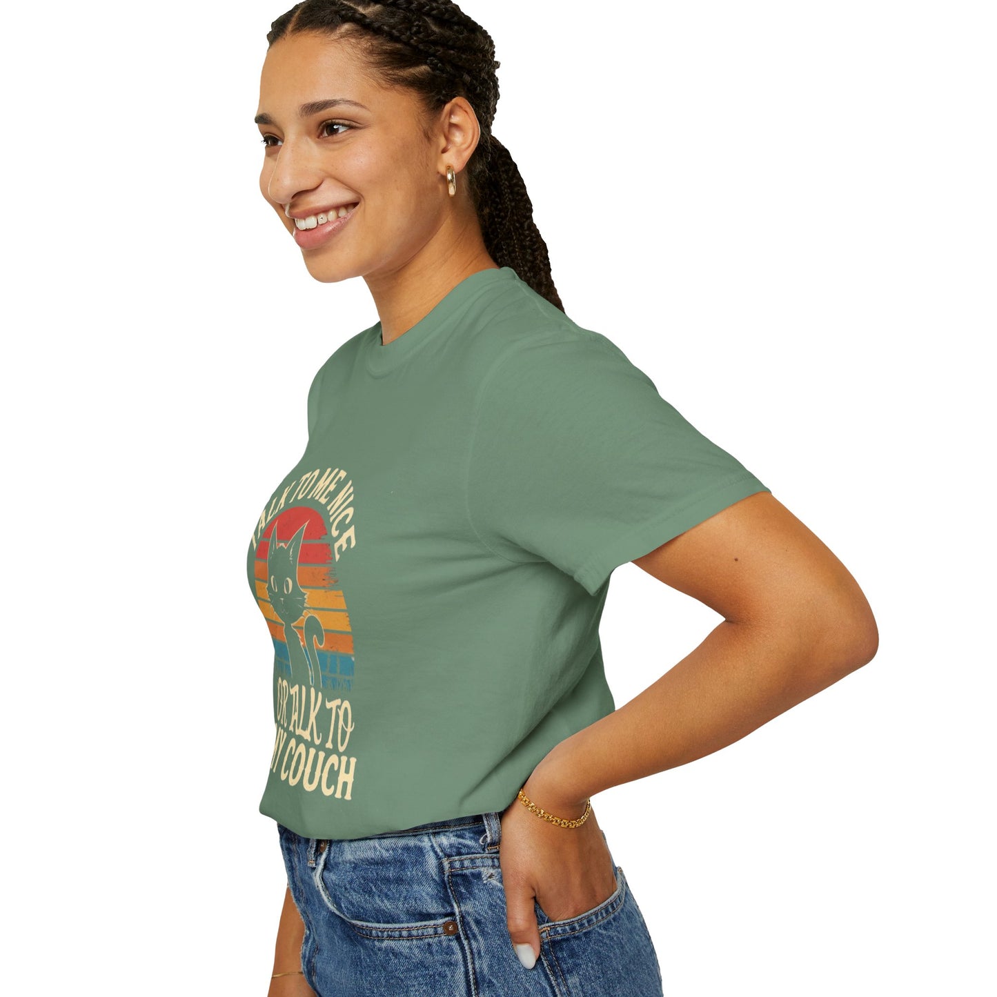 T-Shirt -Retro Cat Counsellor