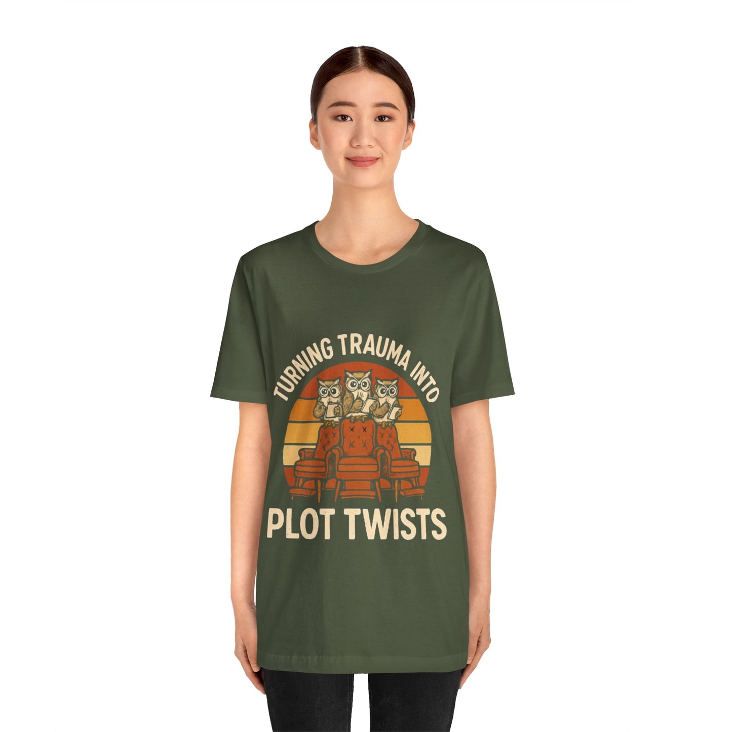 Turning Trauma into Plot Twists Tee, Unisex T-Shirt