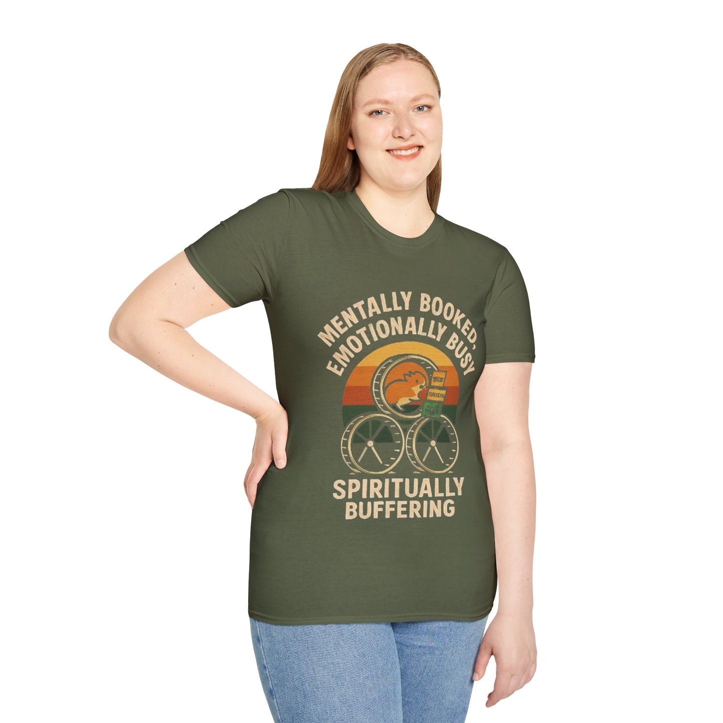T-Shirt -Mentally Booked