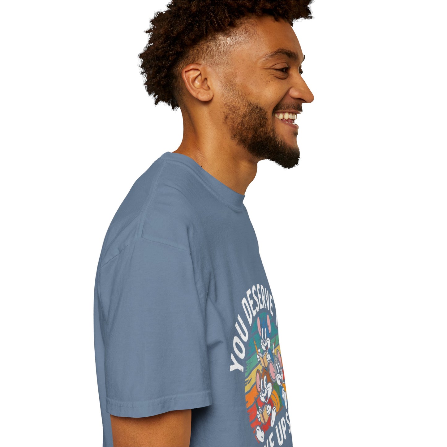 Unisex Garment-Dyed T-Shirt -You Deserve To Take Up Space
