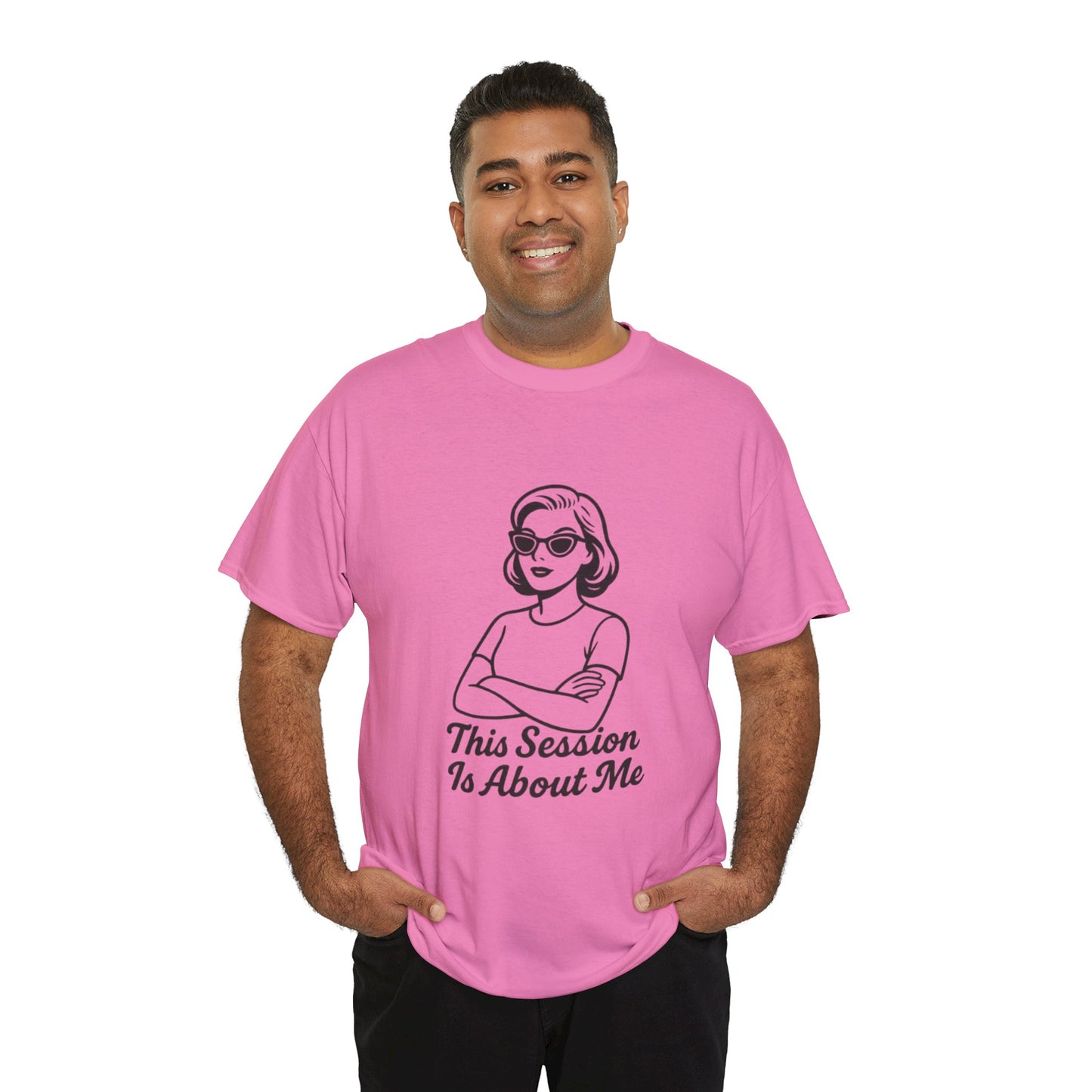 Empowered Statement Tee - This Session Is About Me