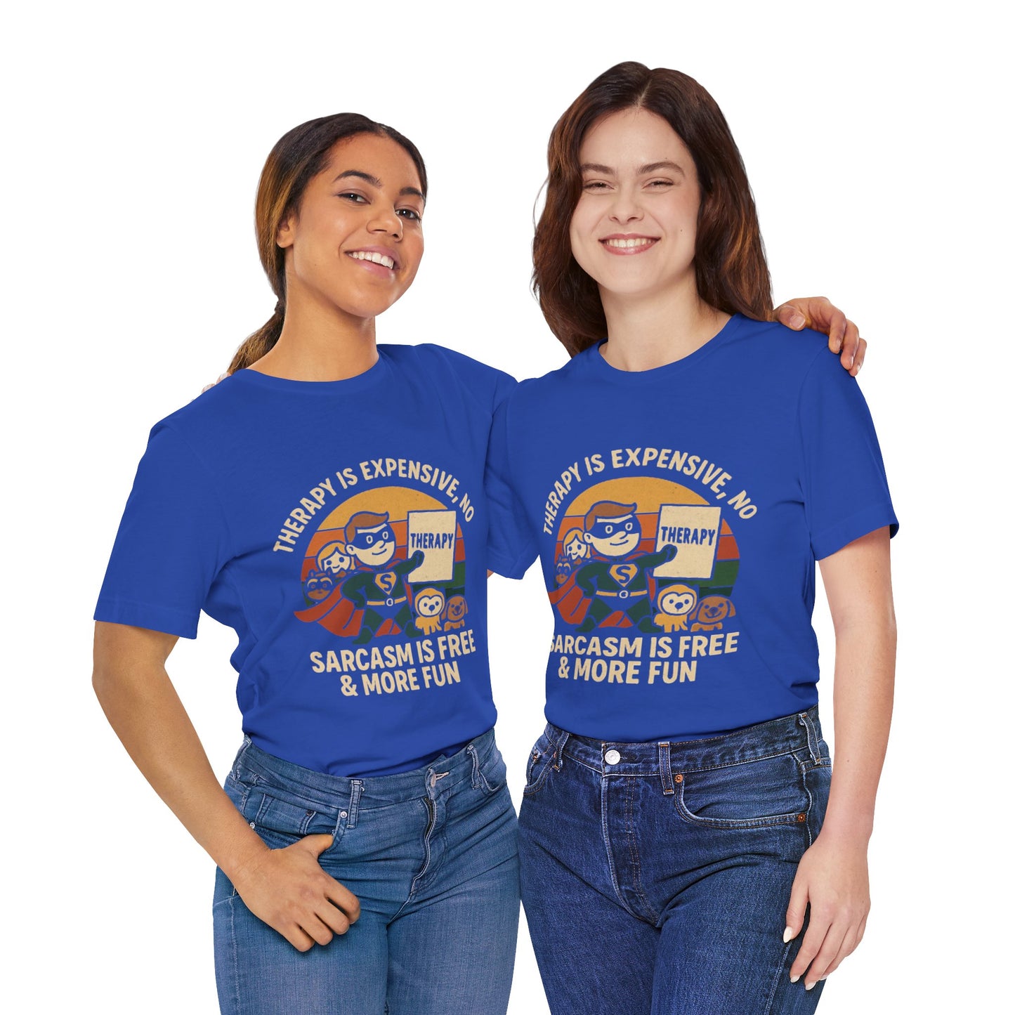 Therapy Humor Tee | Unisex Jersey Short Sleeve Tee, Mental Health Awareness