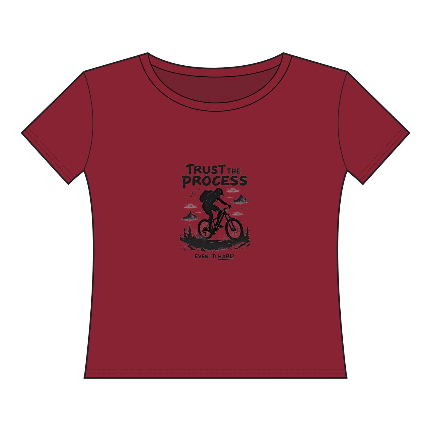 Curvy Tee - Trust the Process