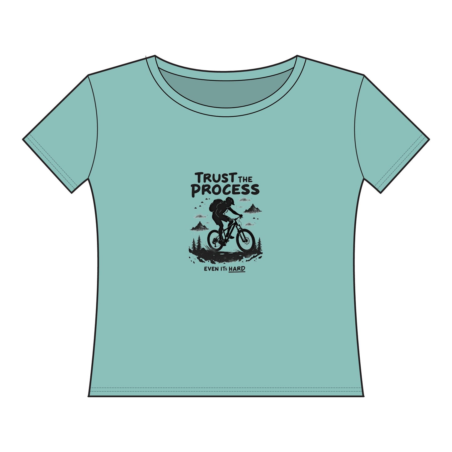 Curvy Tee - Trust the Process