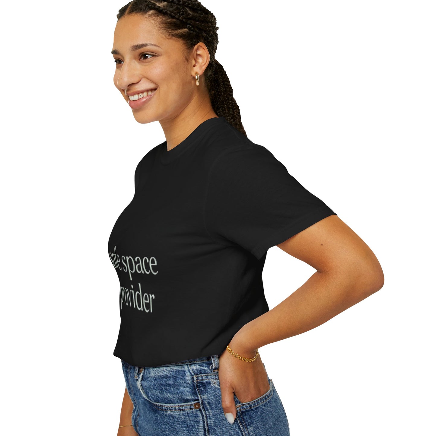 Unisex Garment-Dyed T-shirt -Safe Space Provider