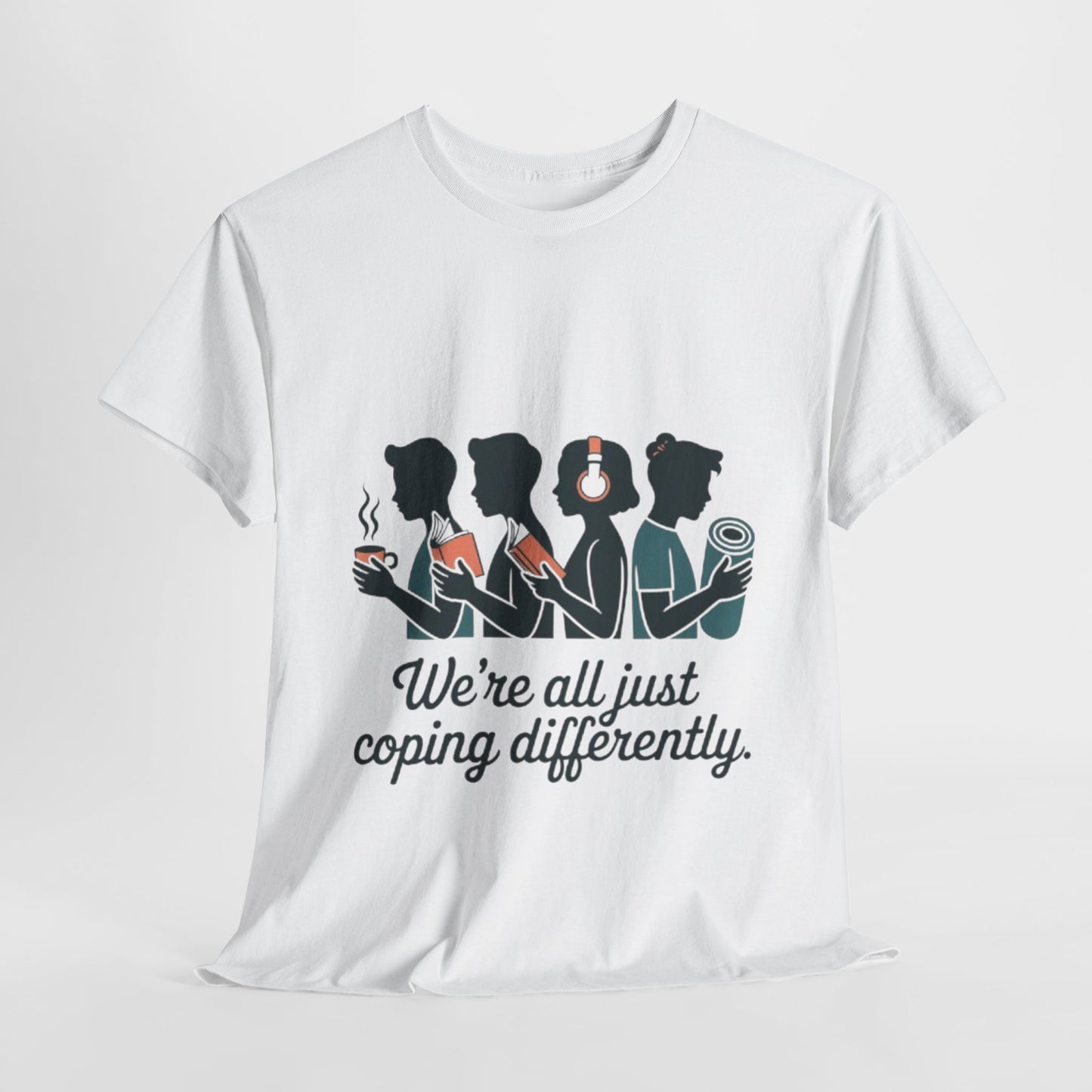 Coping Together Unisex Tee - Mental Health Awareness Apparel