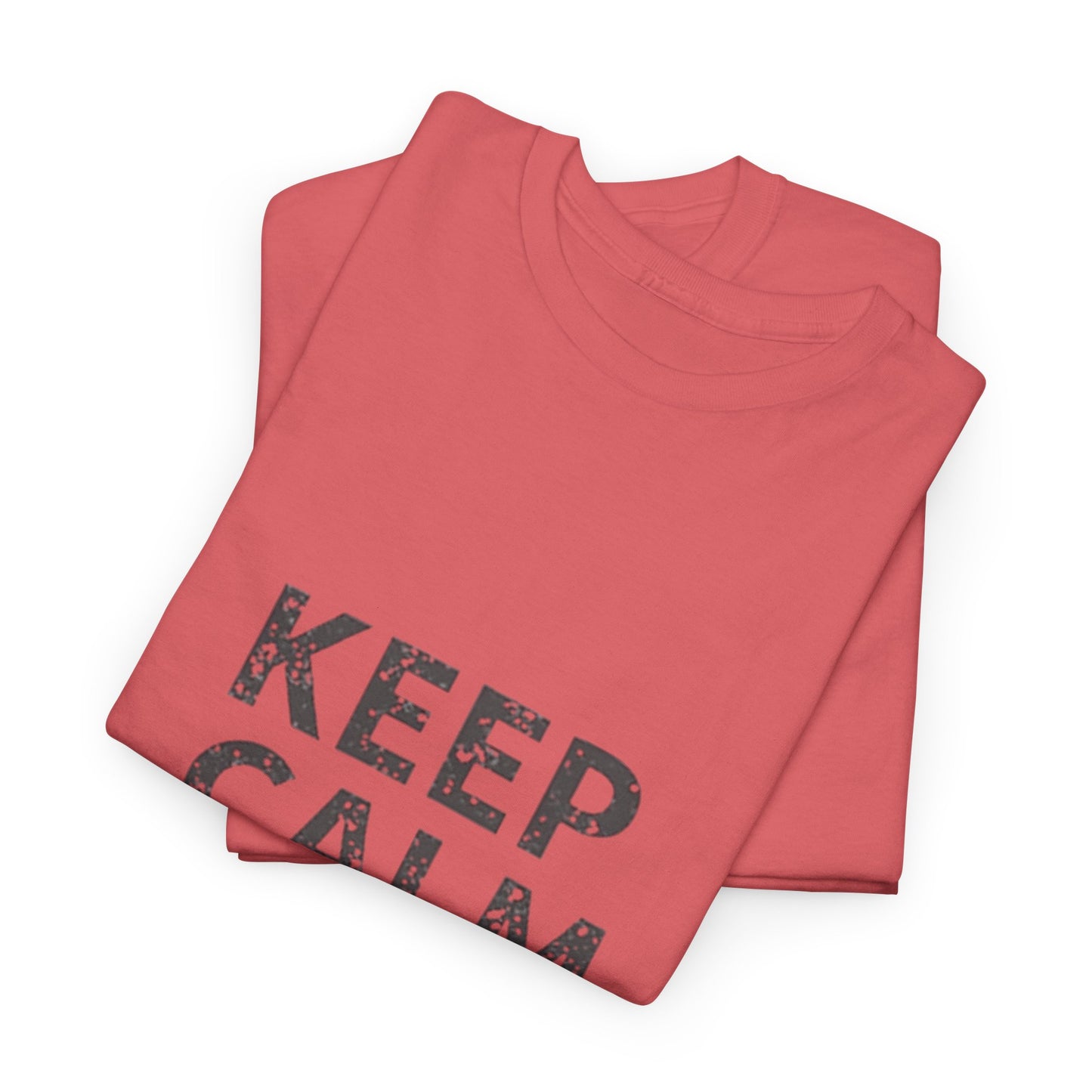 Unisex Heavy Cotton Tee -Keep Calm