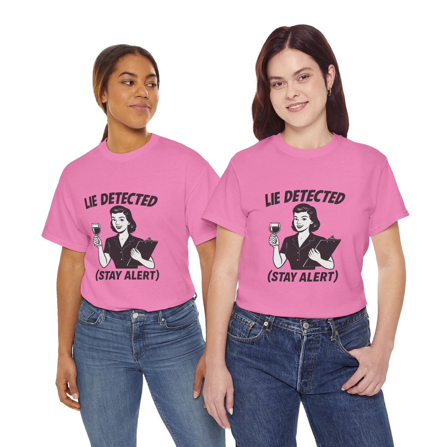 Funny Lie Detected Unisex Tee