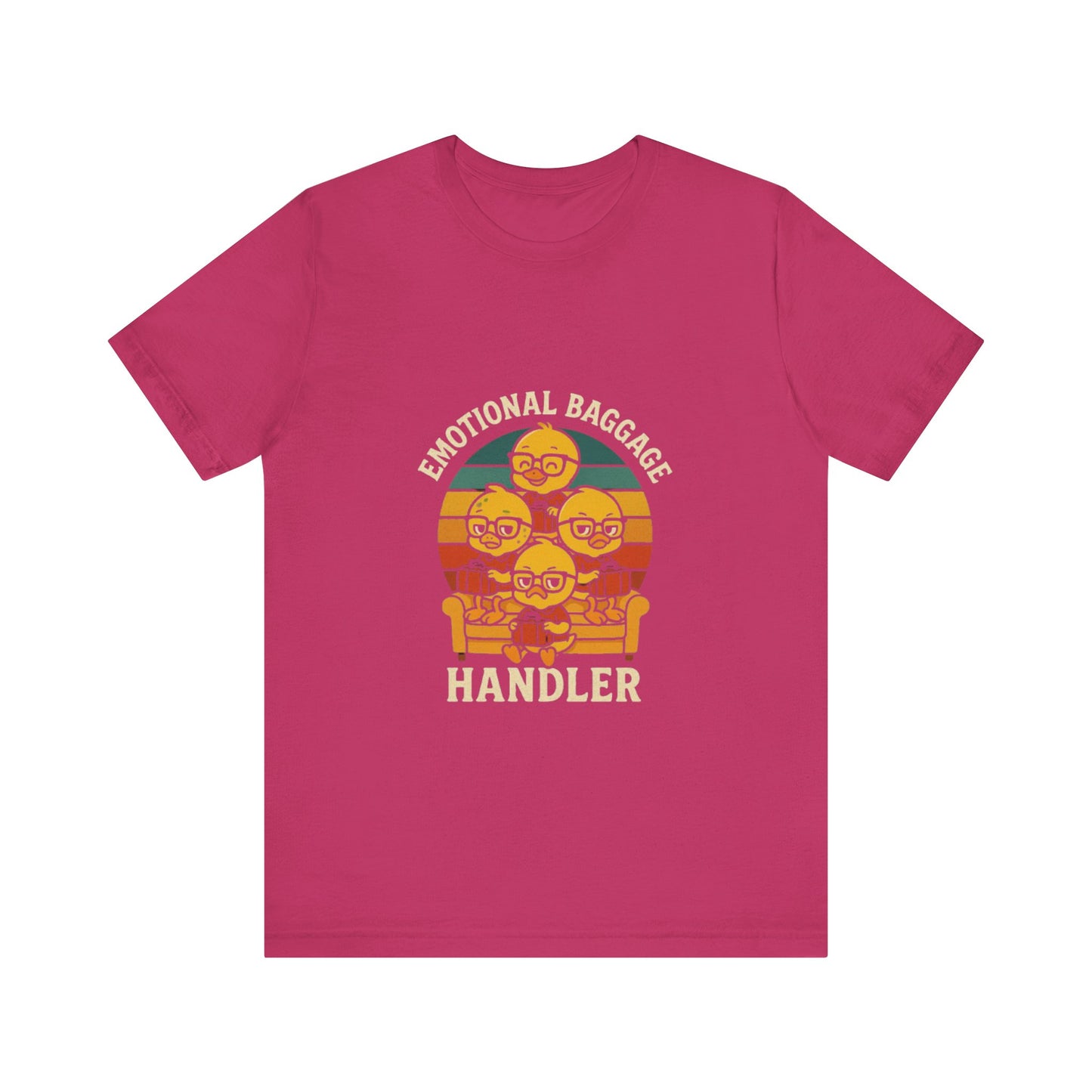 Unisex Jersey Short Sleeve T-Shirt - Emotional Baggage Handler