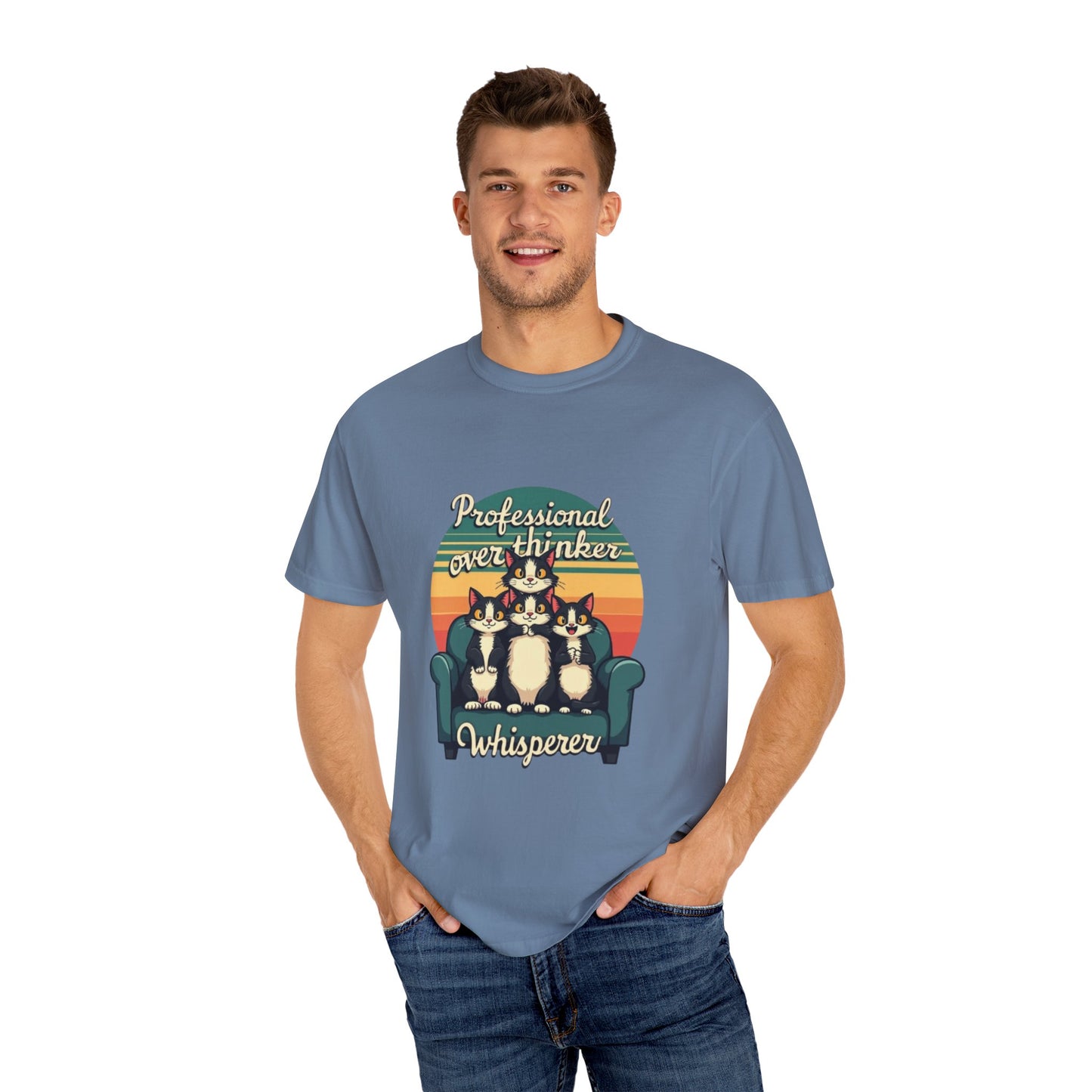 Unisex Garment-Dyed Tee -Professional Overthinker