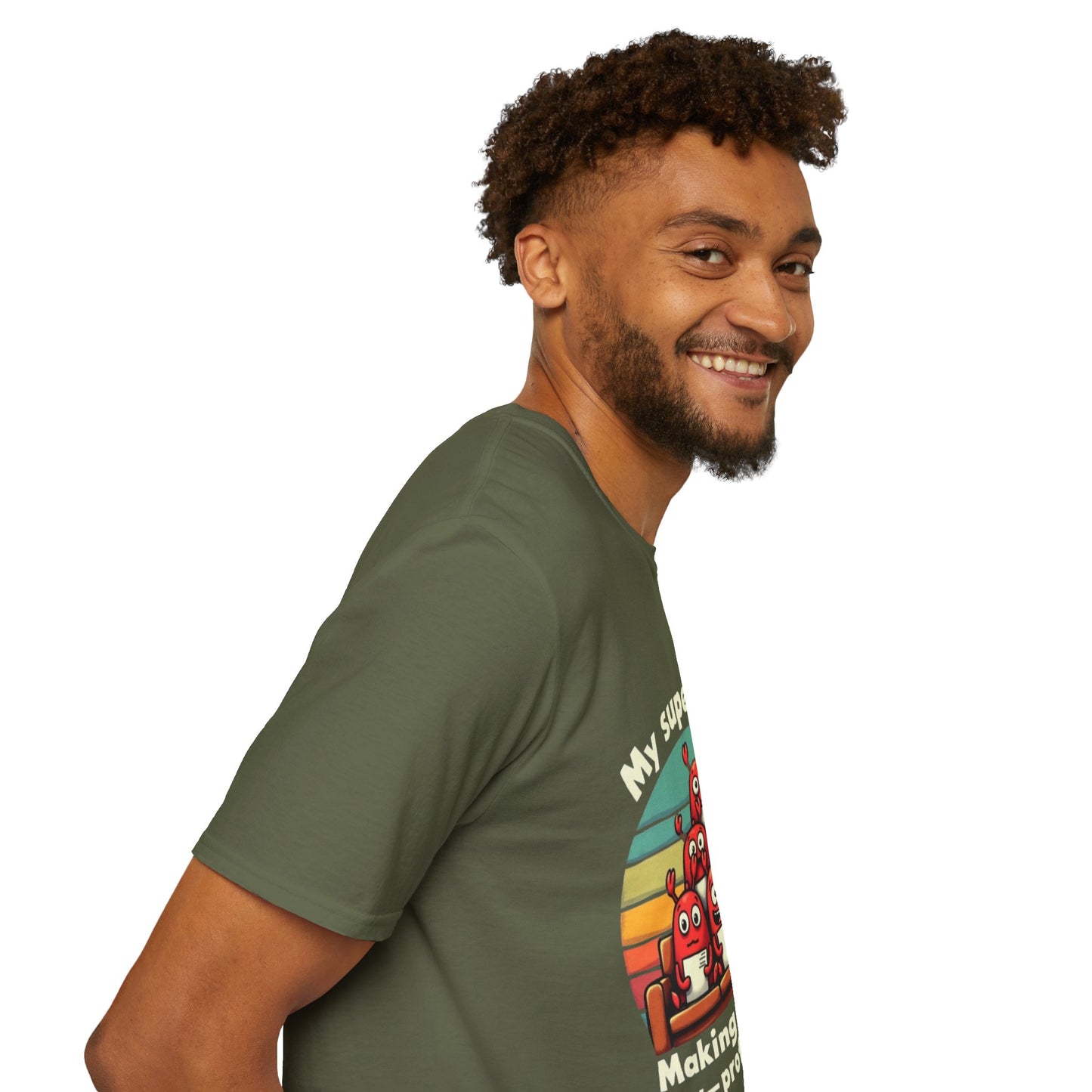 Funny Unisex Softstyle Tee -My Superpower